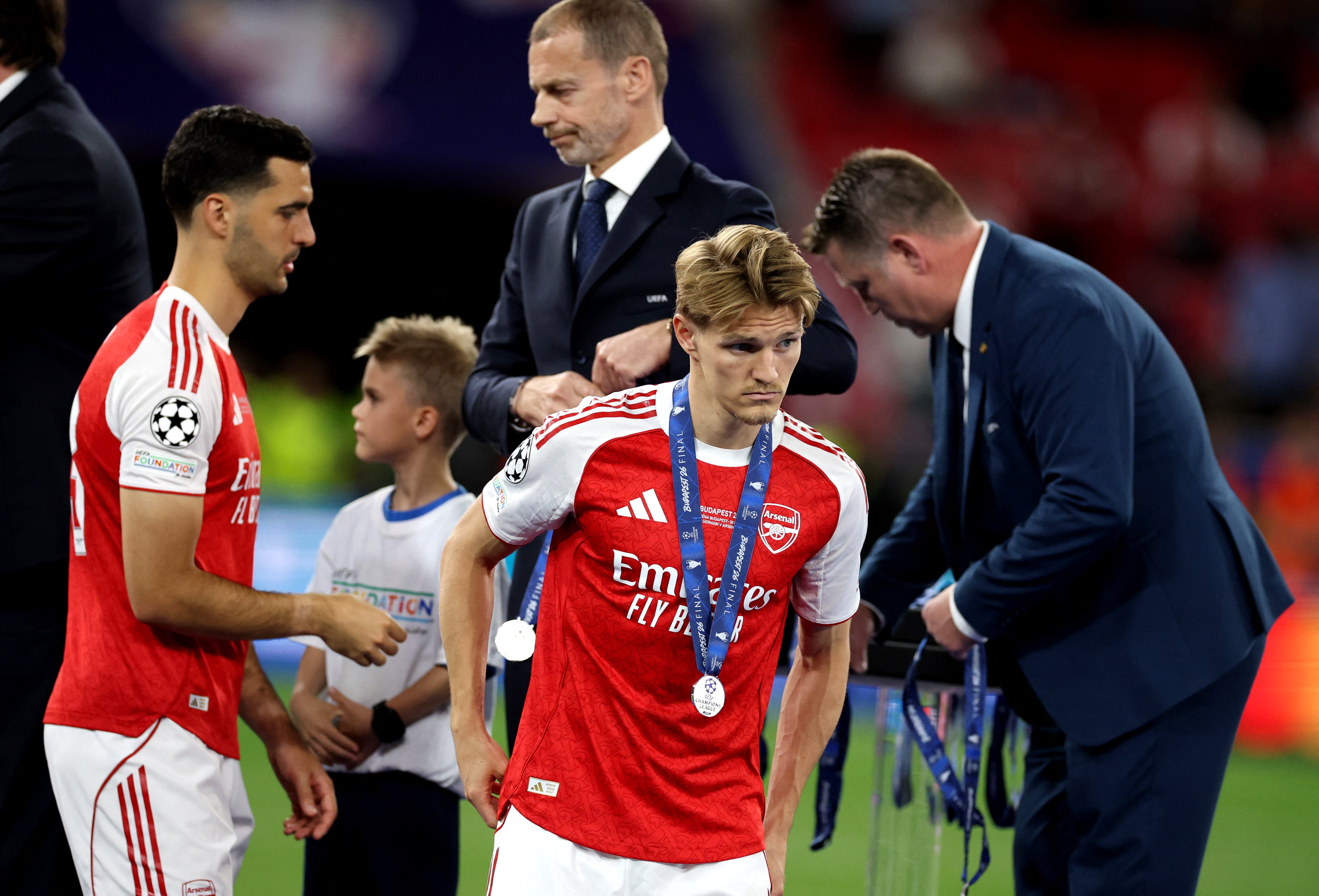 Martin Odegaard rued the fine margins of the final