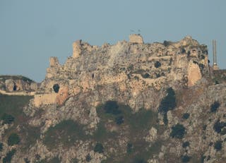The area around the castle has been subjected to Israeli attacks in the past week