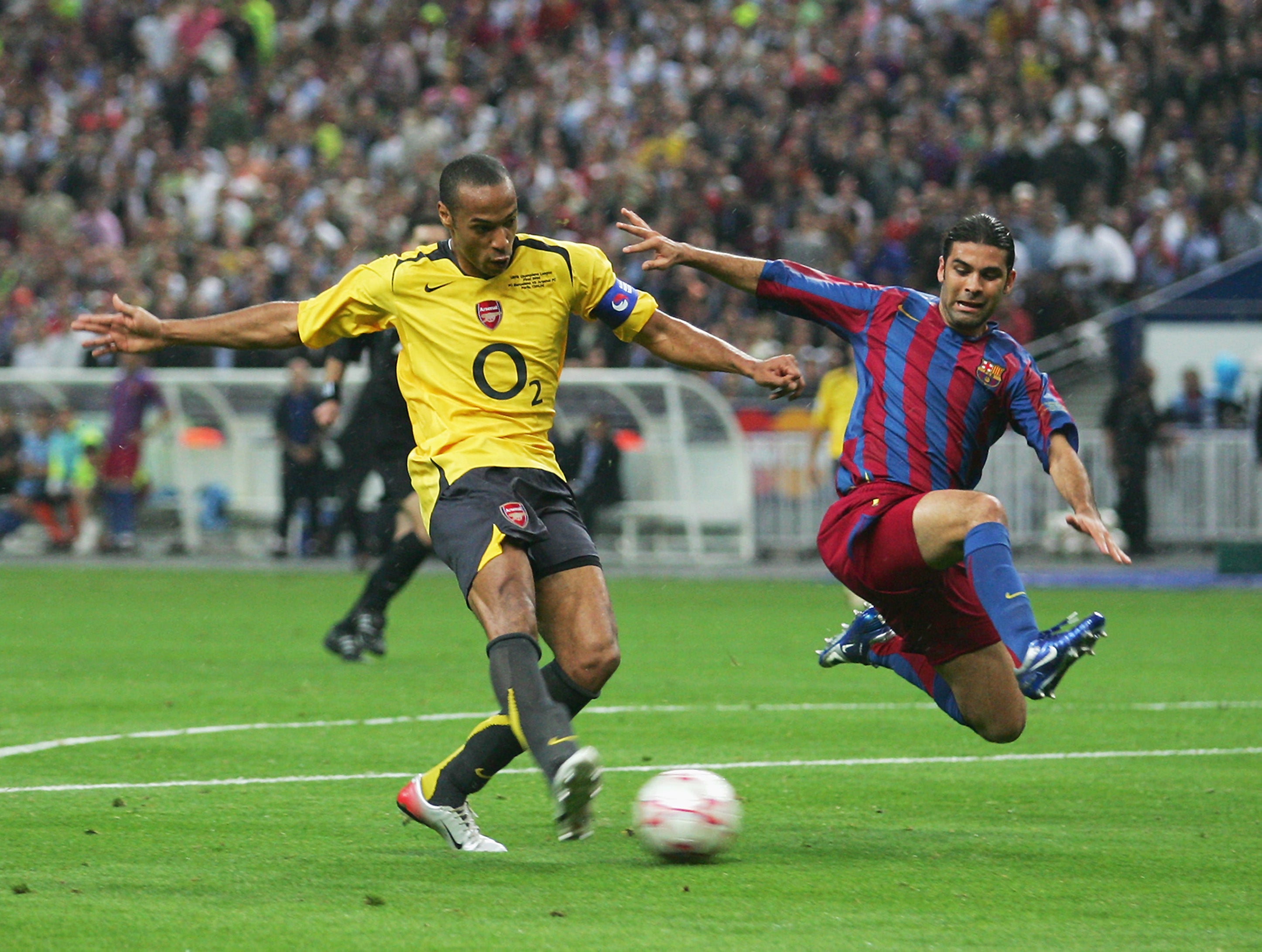 Arsene Wenger's Invincibles failed to win the Champions League, losing the final in 2006
