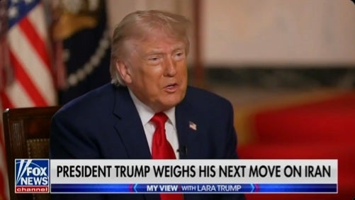 Donald Trump appeared on Fox News to discuss the war with Iran, now entering its fourth month