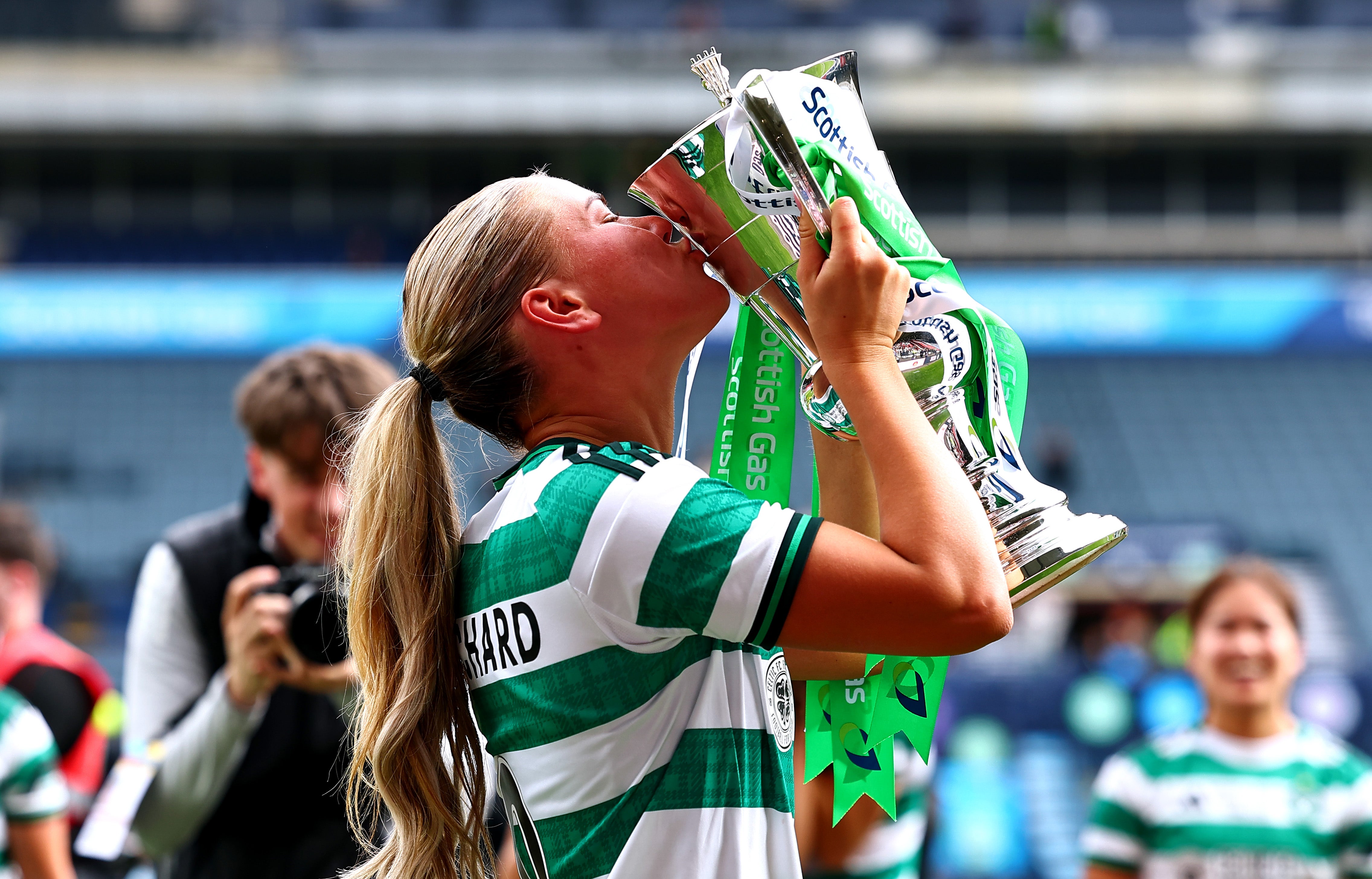Celtic held firm late on to secure the trophy (Getty)