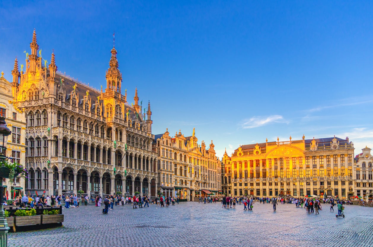 Brussels is home to striking squares like The Grand-Place