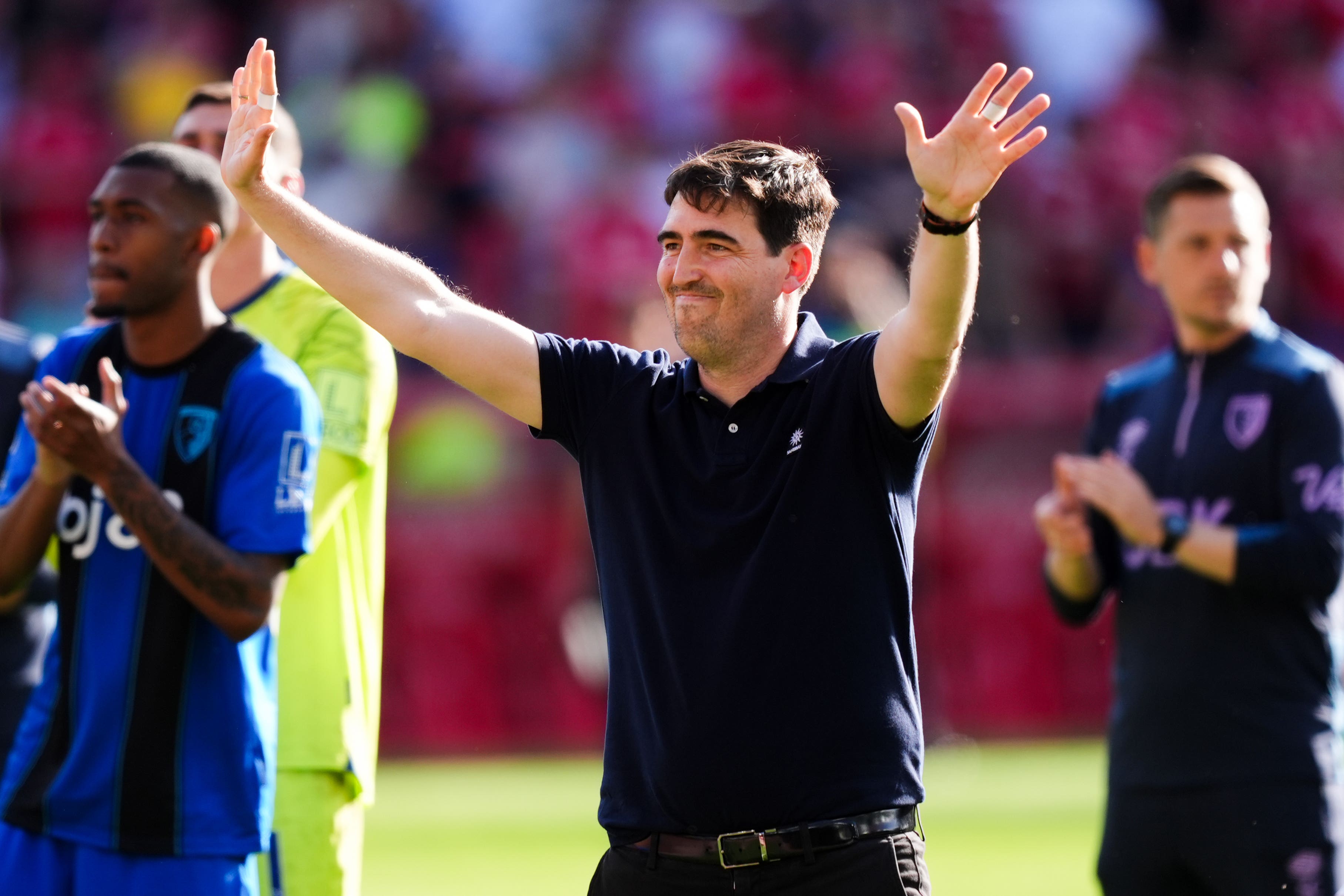Andoni Iraola is Liverpool’s primary target to become their new head coach (PA Wire)