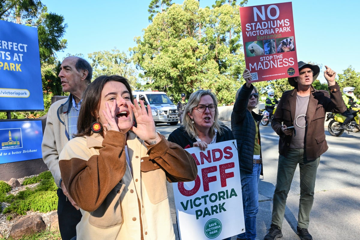 Brisbane begins work on the 2032 Olympics main stadium at Victoria Park after protesters moved – UK Times