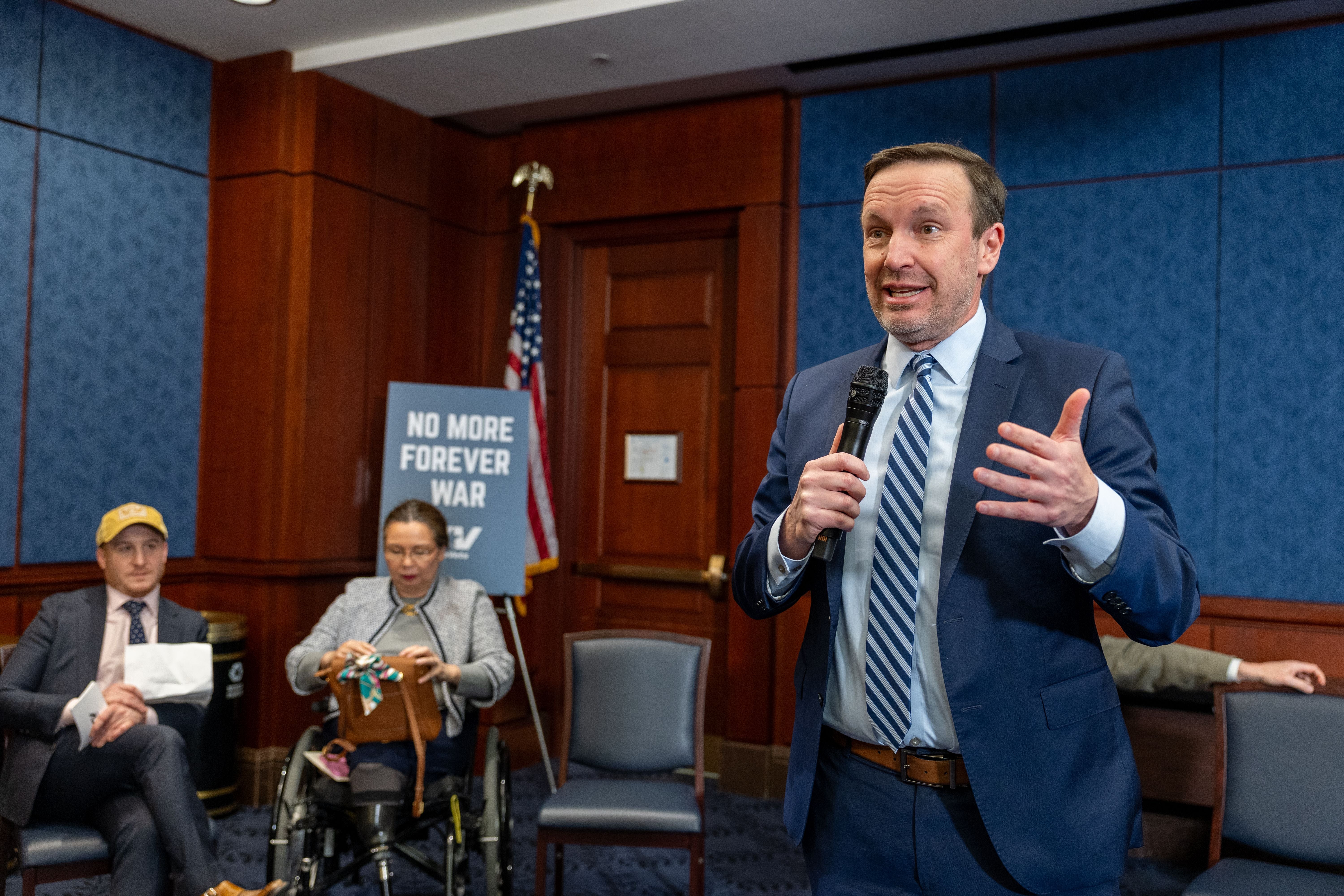 Connecticut Sen. Chris Murphy told CBS’ “Face the Nation” that Platner had served his country and community, but “also made mistakes and he has admitted that”