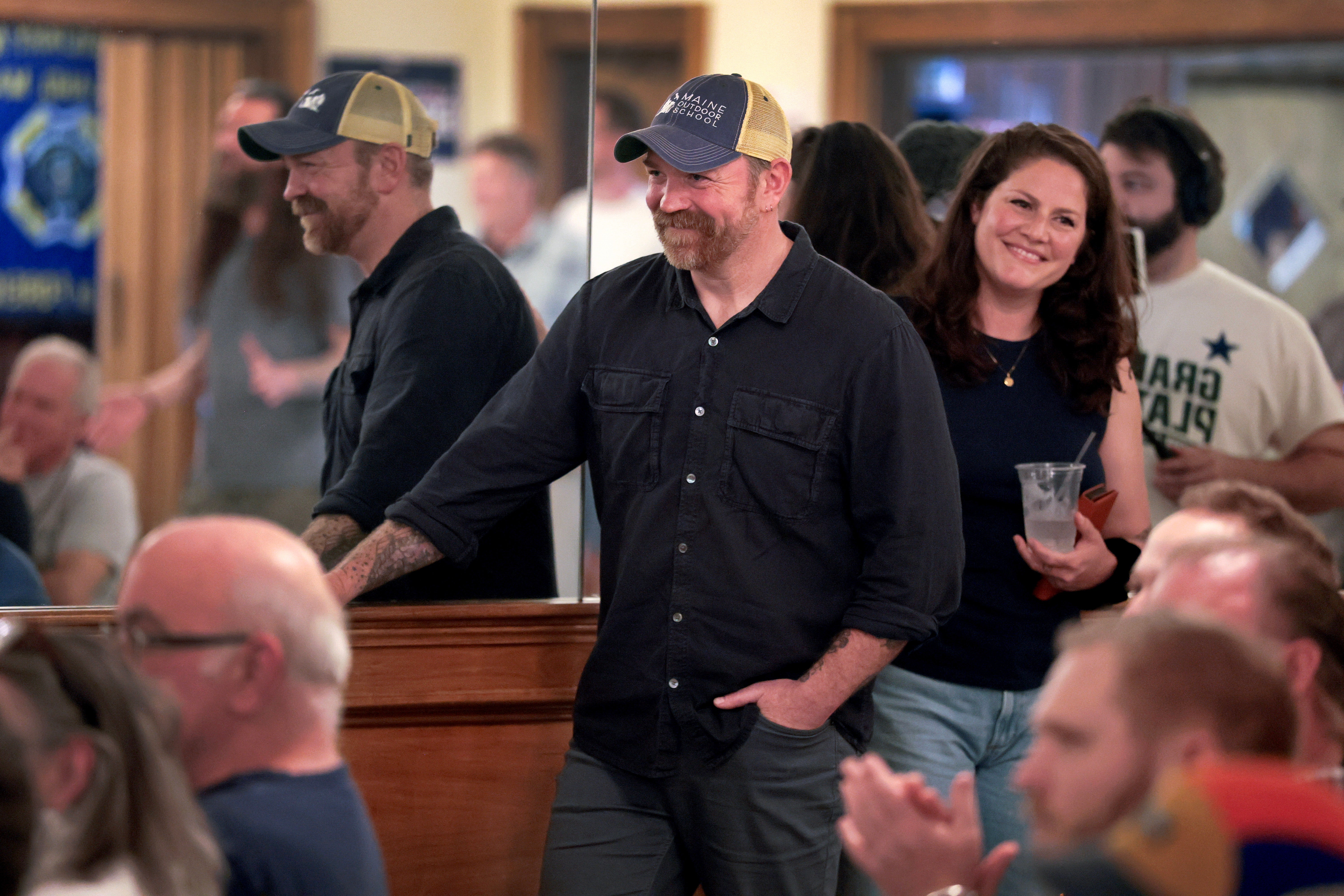 Platner, an oyster farmer and combat veteran, is currently vying for the Democratic nomination in one of the nation’s most closely watched Senate races