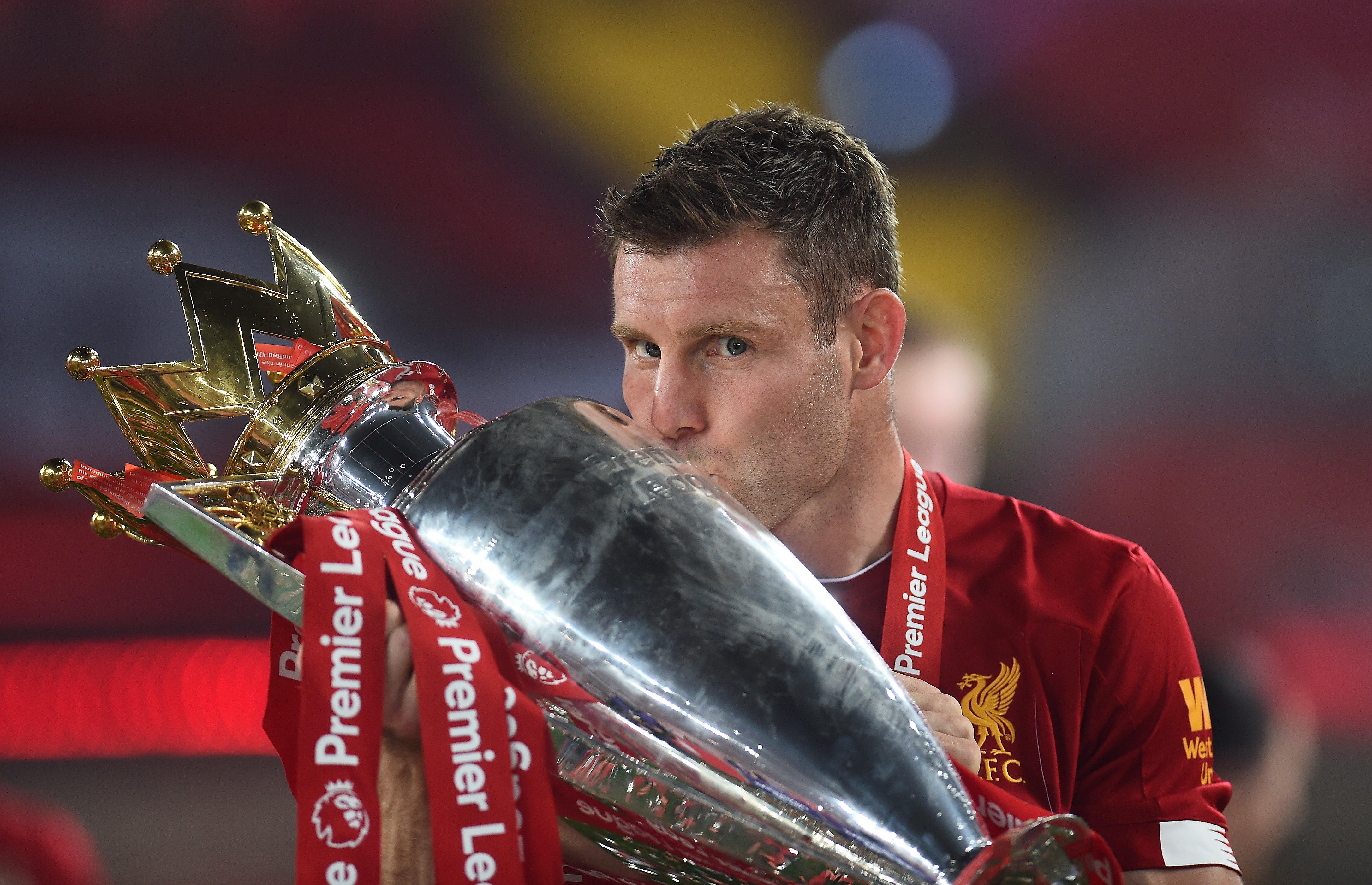 James Milner is a three-time Premier League title winner