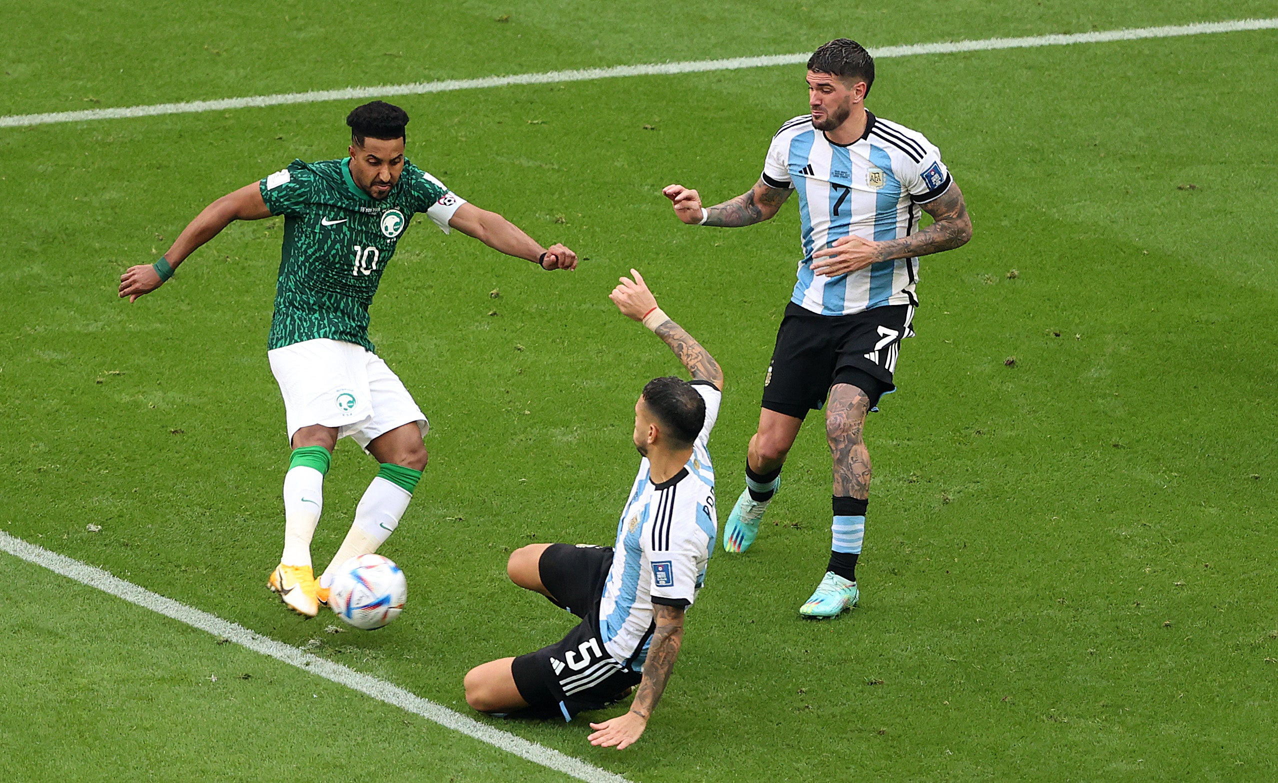 Salem Al-Dawsari scored the memorable winner for Saudi Arabia against Argentina in 2022