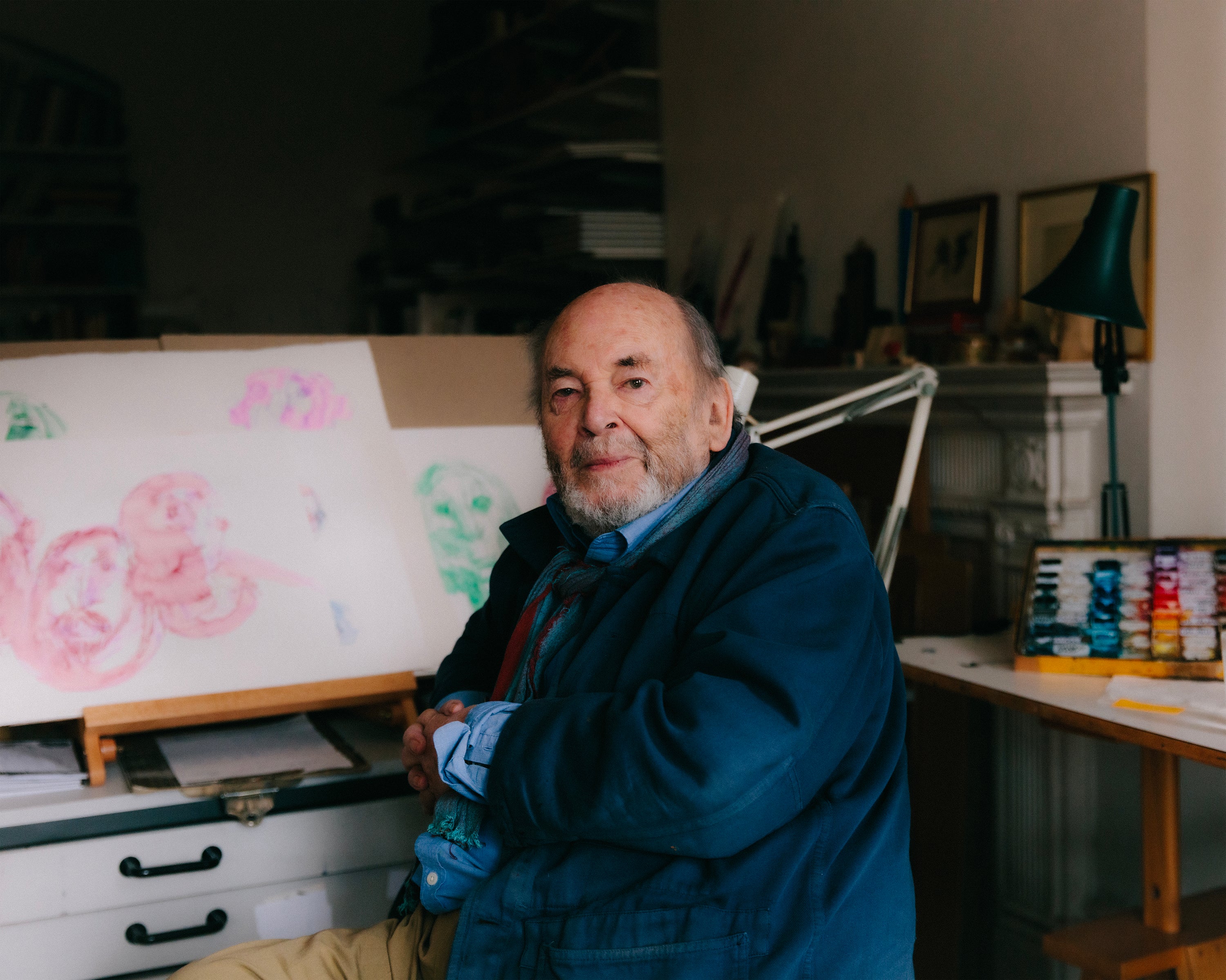 The scratchy, inky anarchy of Quentin Blake&rsquo;s unmistakable illustrations