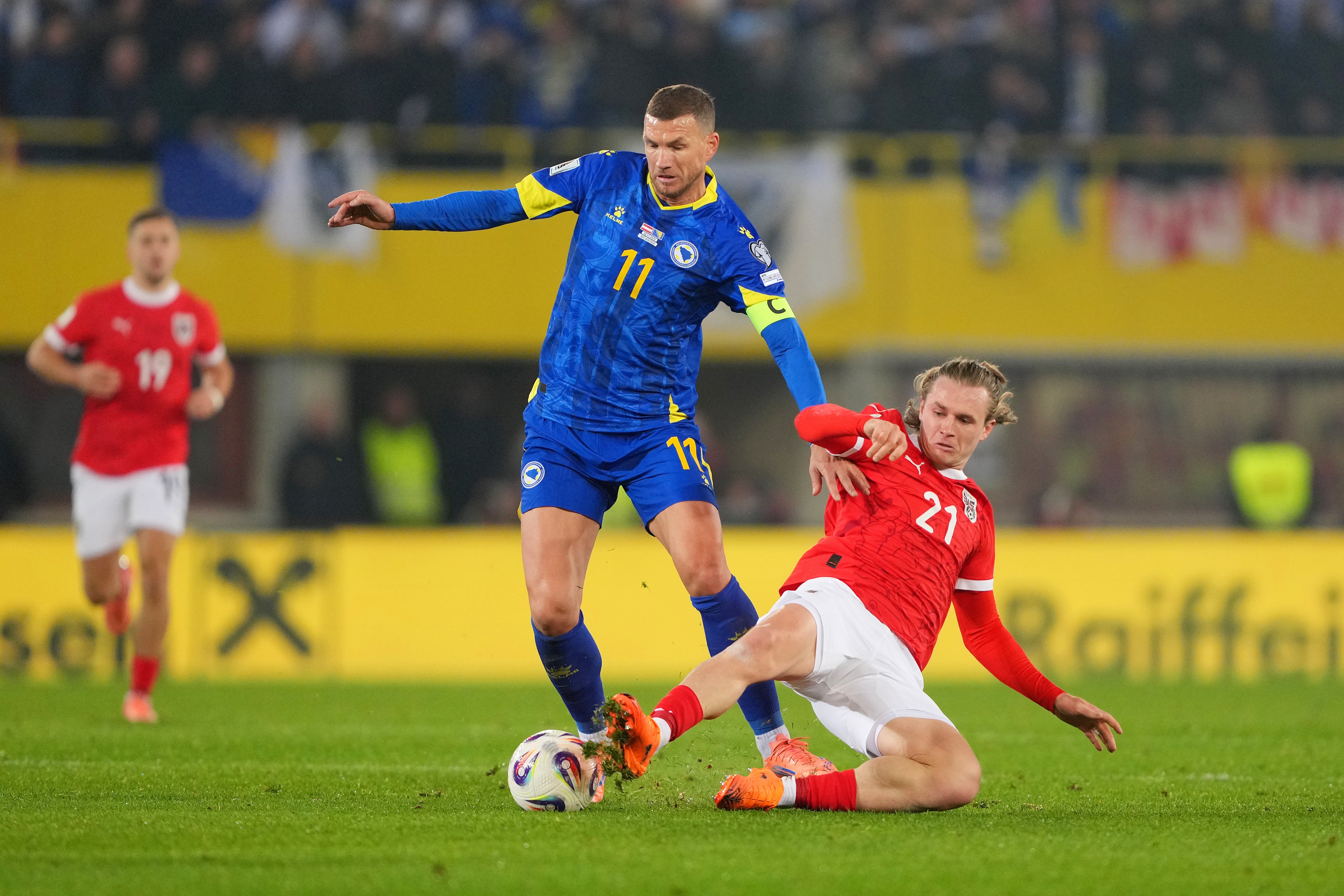 The ageless Edin Dzeko headlines Bosnia’s squad