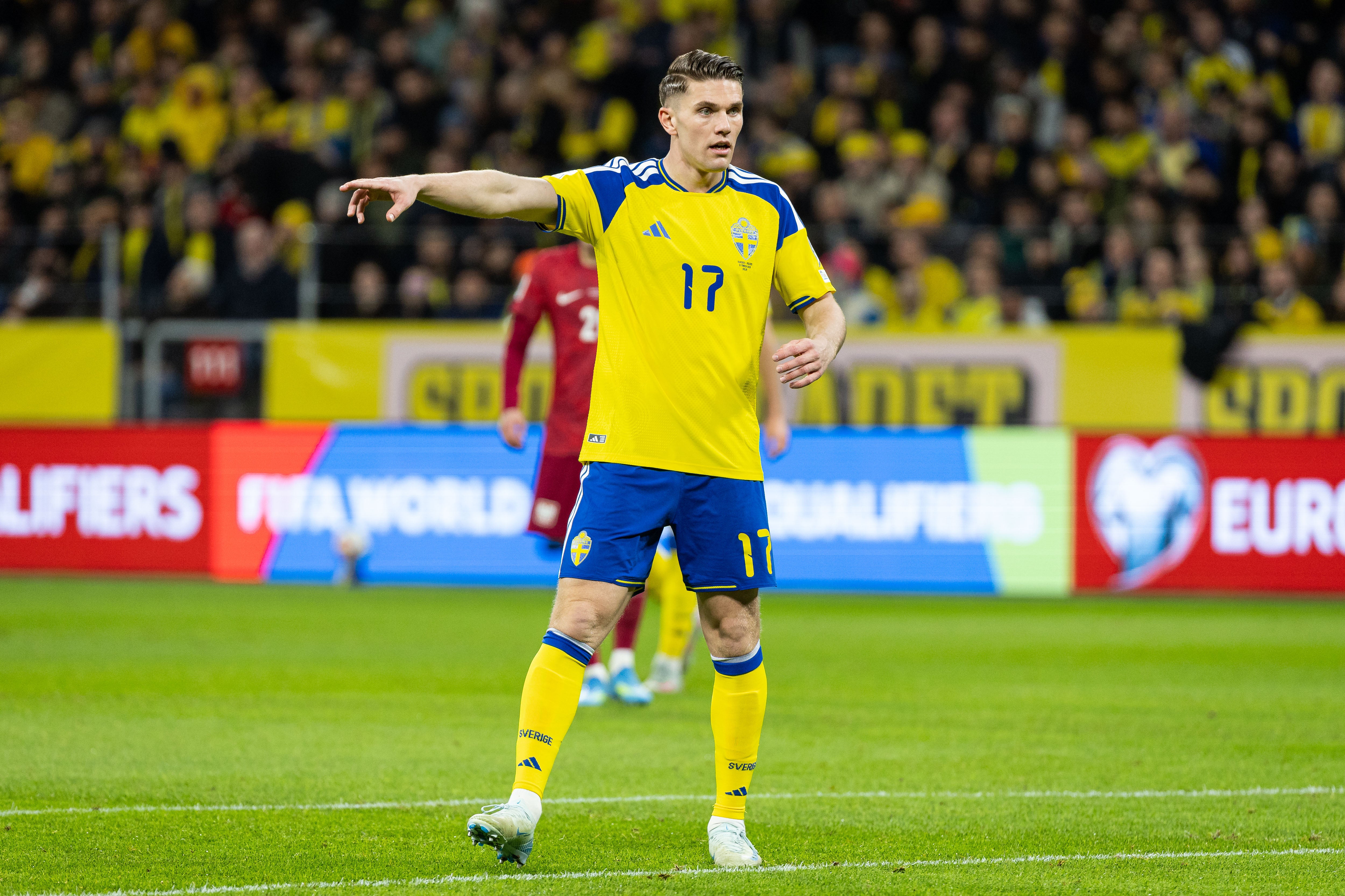 Viktor Gyokeres will bring firepower up top for Sweden