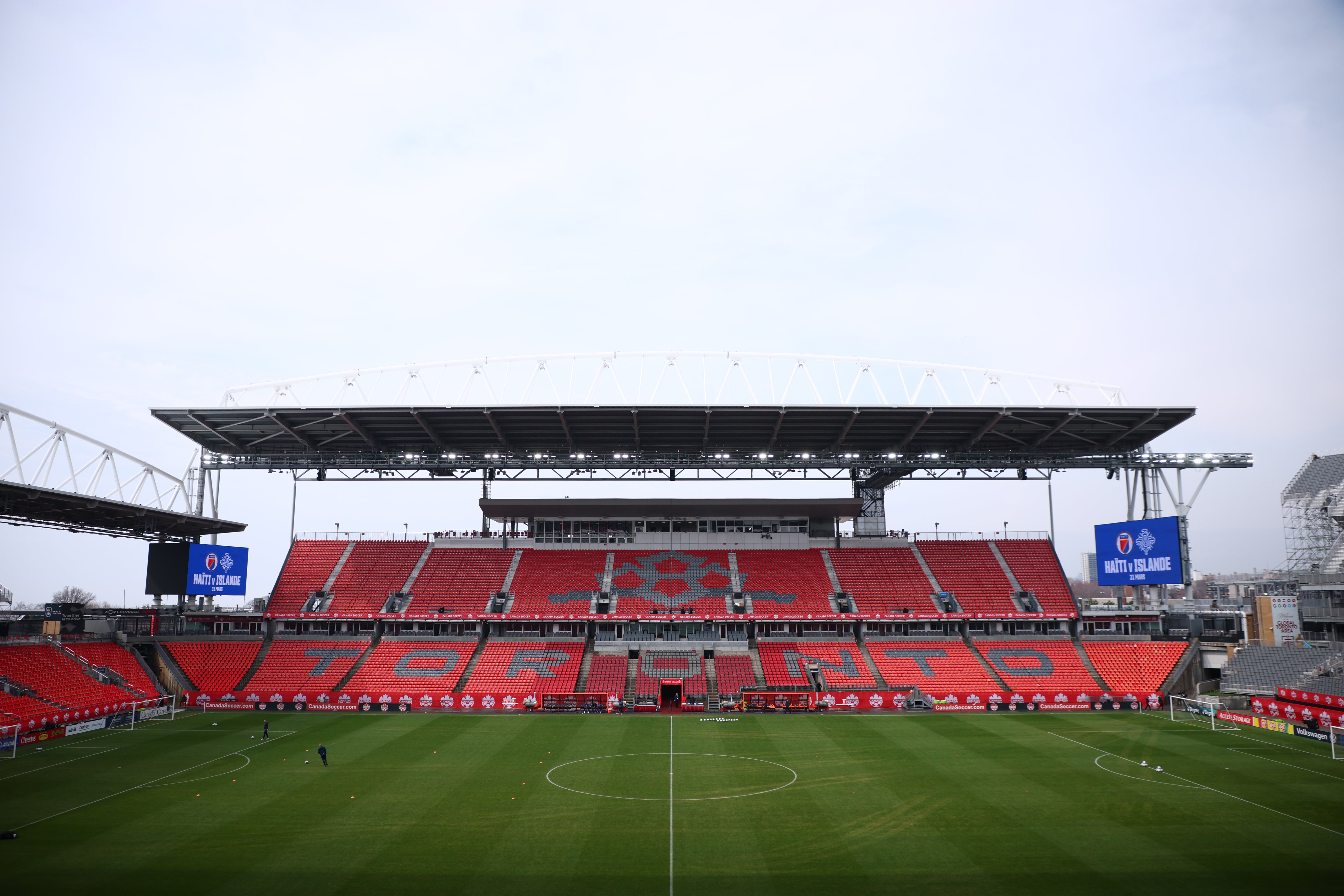 Inside view of Toronto’s BMO Field