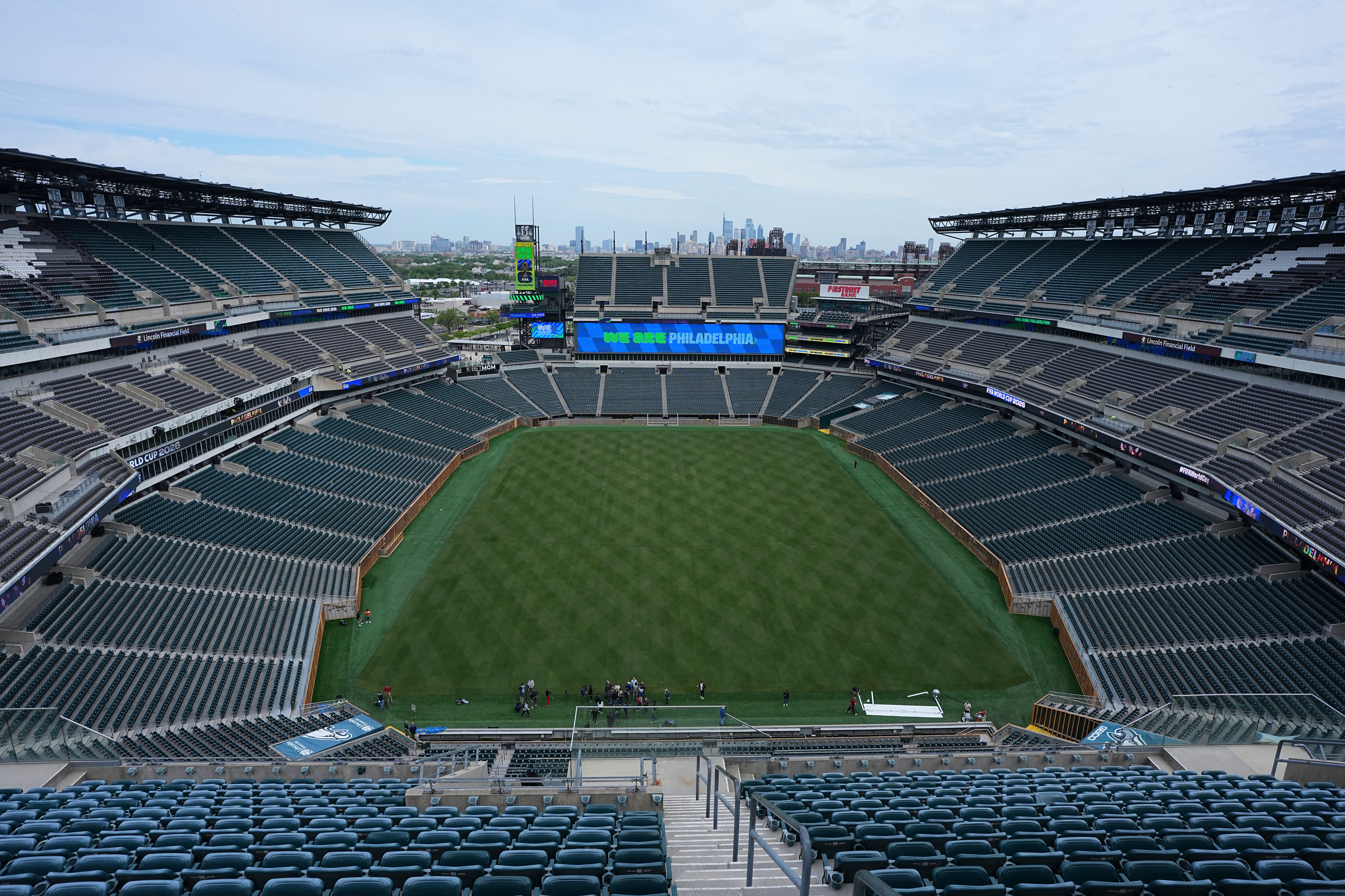 Inside Philadelphia’s Lincoln Financial Field