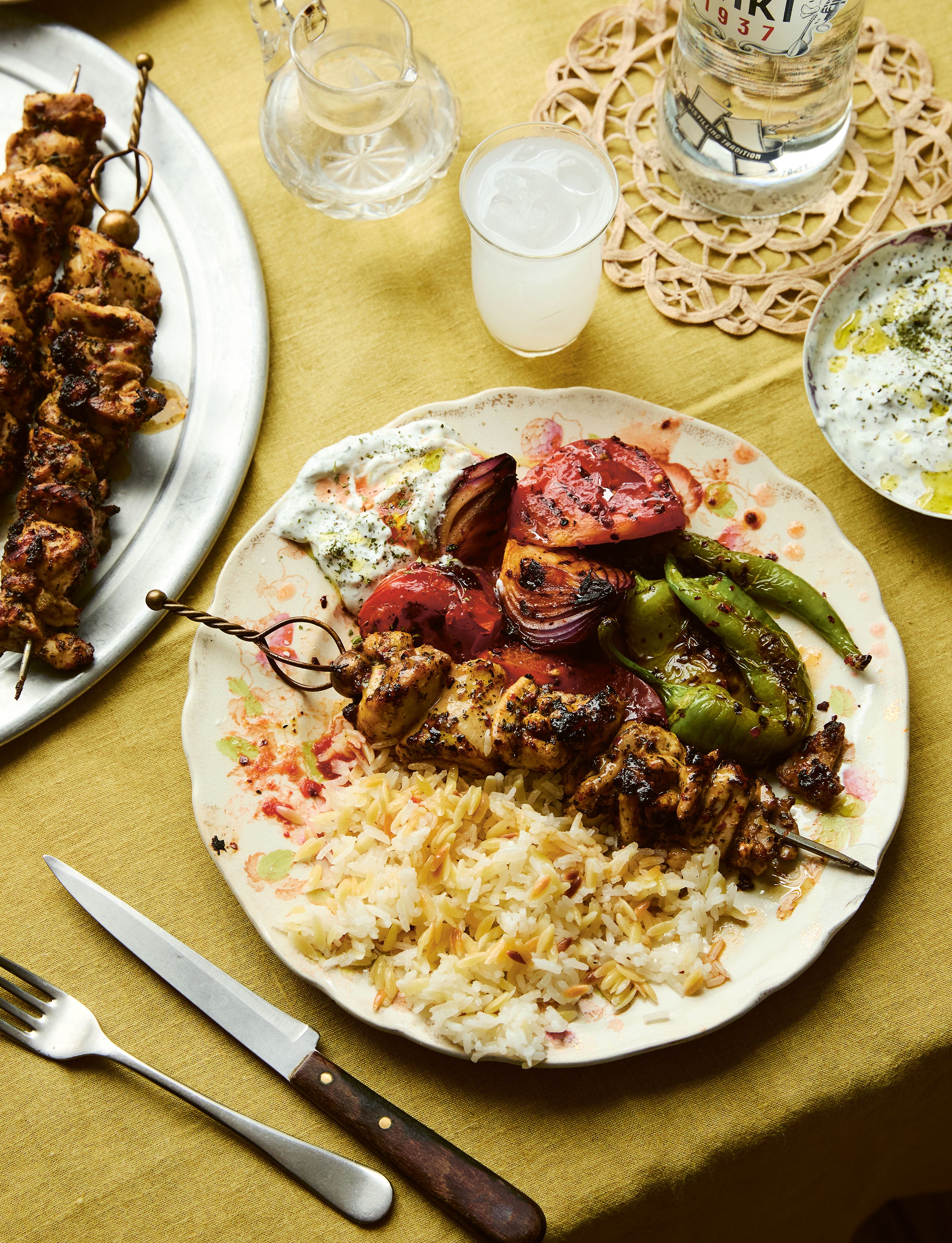 A family favourite for Warren, inspired by childhood meals overlooking the Bosphorus