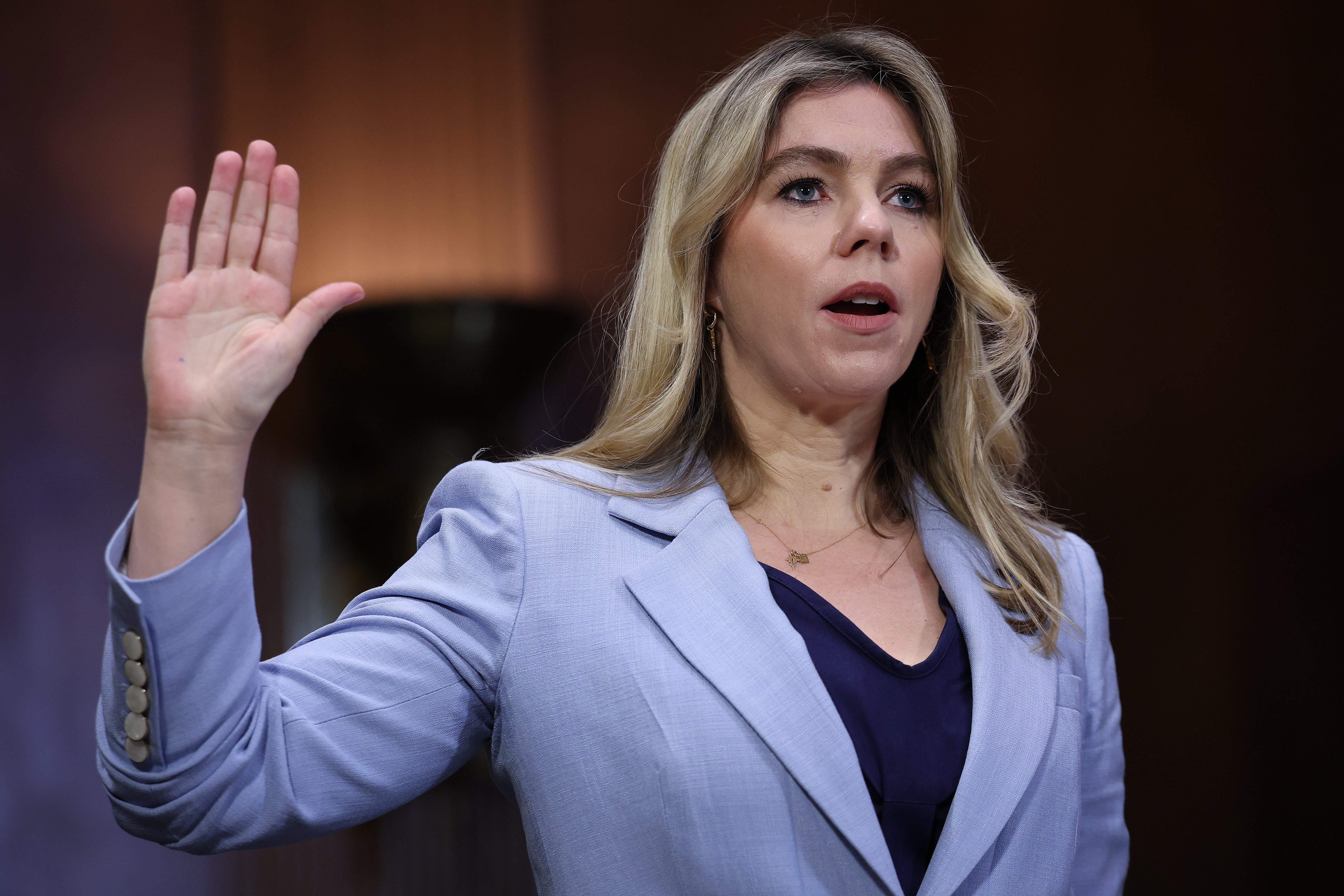 Former Facebook employee Sarah Wynn-Williams testifies against Meta in senate judiciary hearing