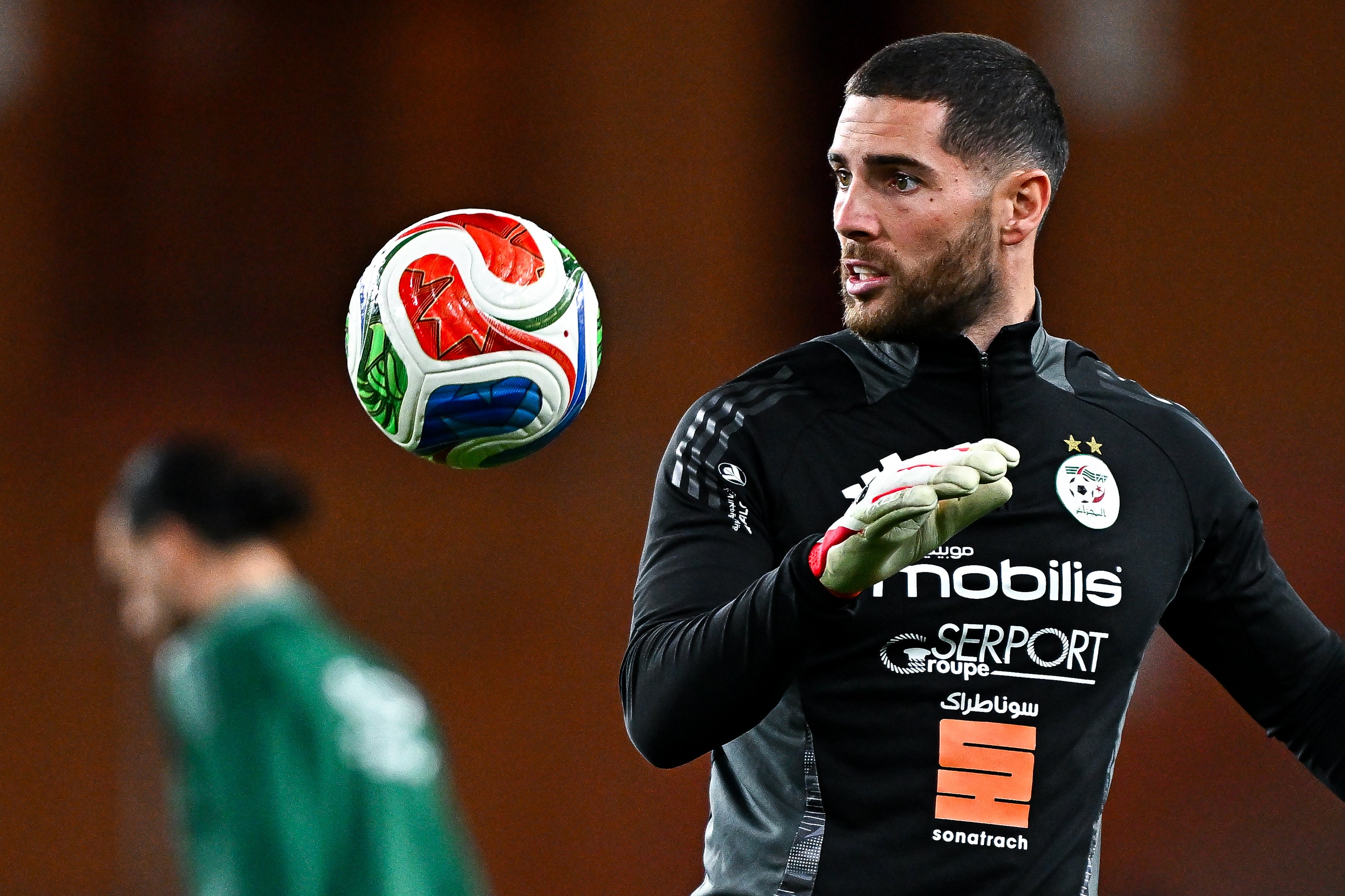 Luca Zidane, son of France legend Zinedine, is one of Algeria’s three goalkeepers
