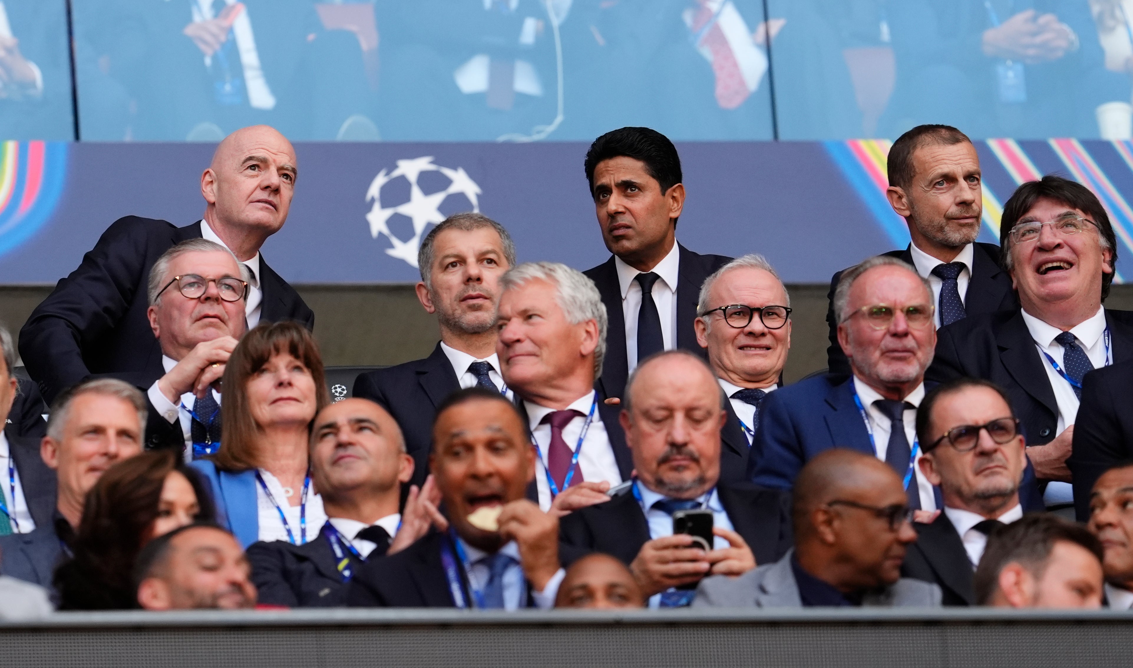 Uefa president Aleksander Ceferin has been described as in thrall to Al-Khelaifi