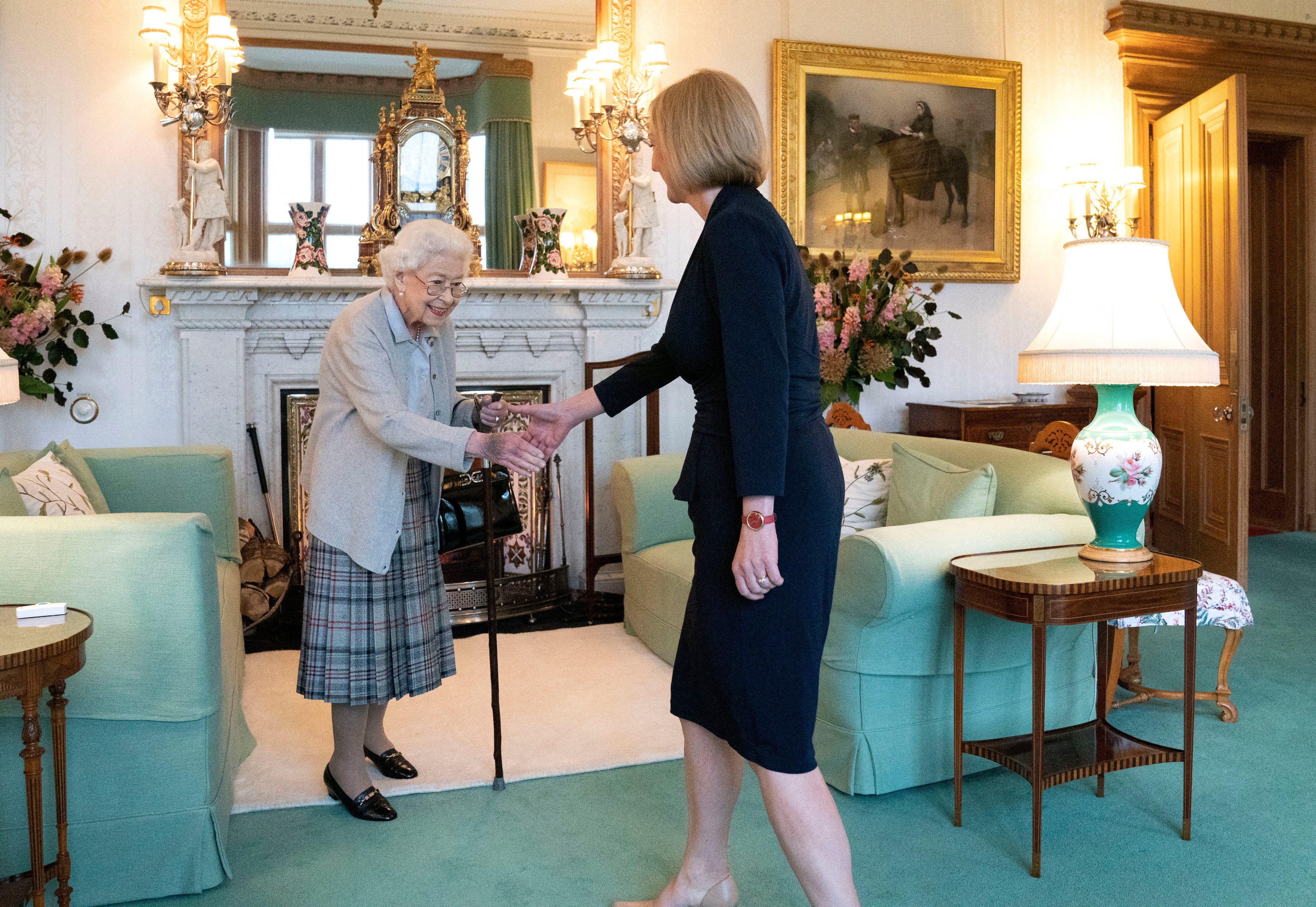 Charles’s mother, Queen Elizabeth II, died peacefully at the estate aged 96 on 8 September 2022 after serving as sovereign for 70 years (PA)