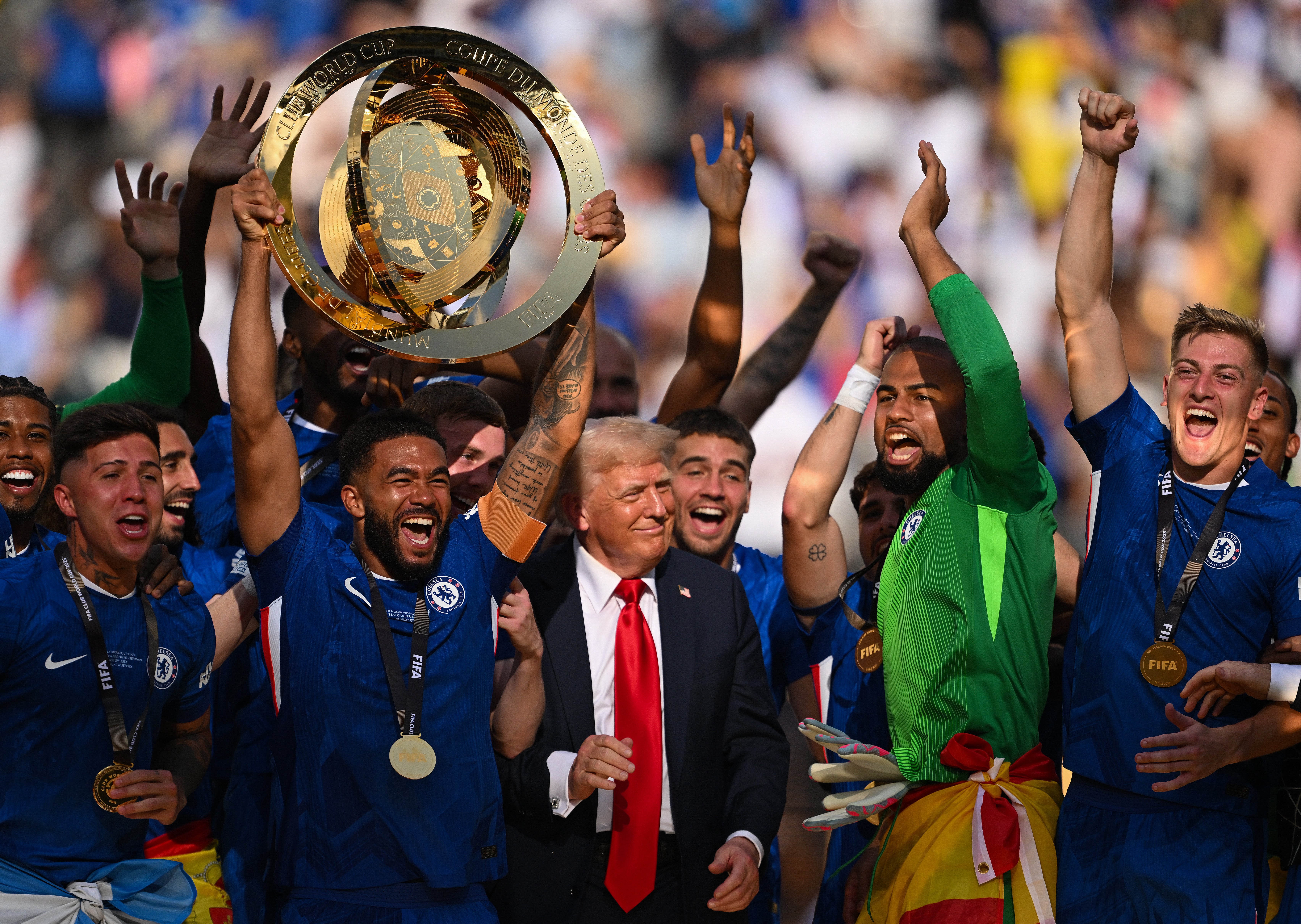 Reece James captained Chelsea to glory in the US heat last summer