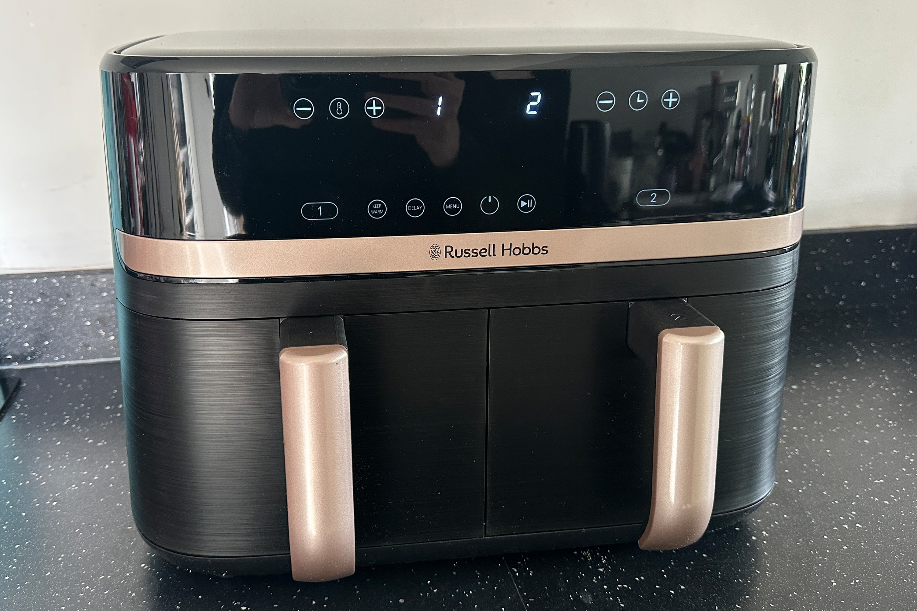 This an easy to use dual air fryer with high performance (Rachael Penn/The Independent)