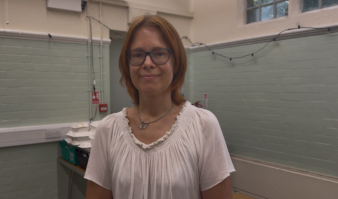 Natalia Pasynok, who volunteers at Rotherhithe Community Kitchen