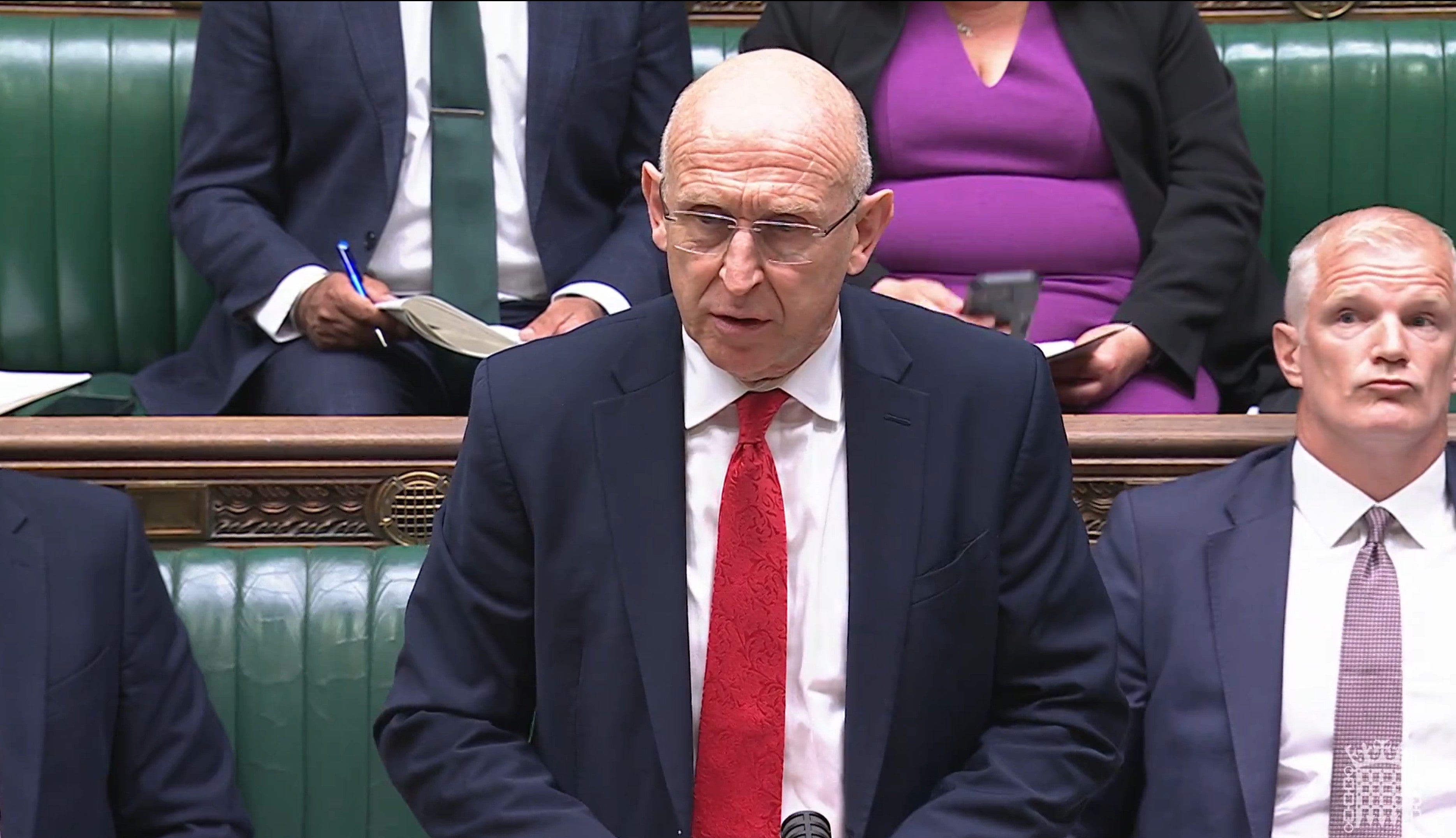 Defence secretary John Healey announced in the House of Commons, London that a member of the British Army died in a training accident in Iraq on Sunday