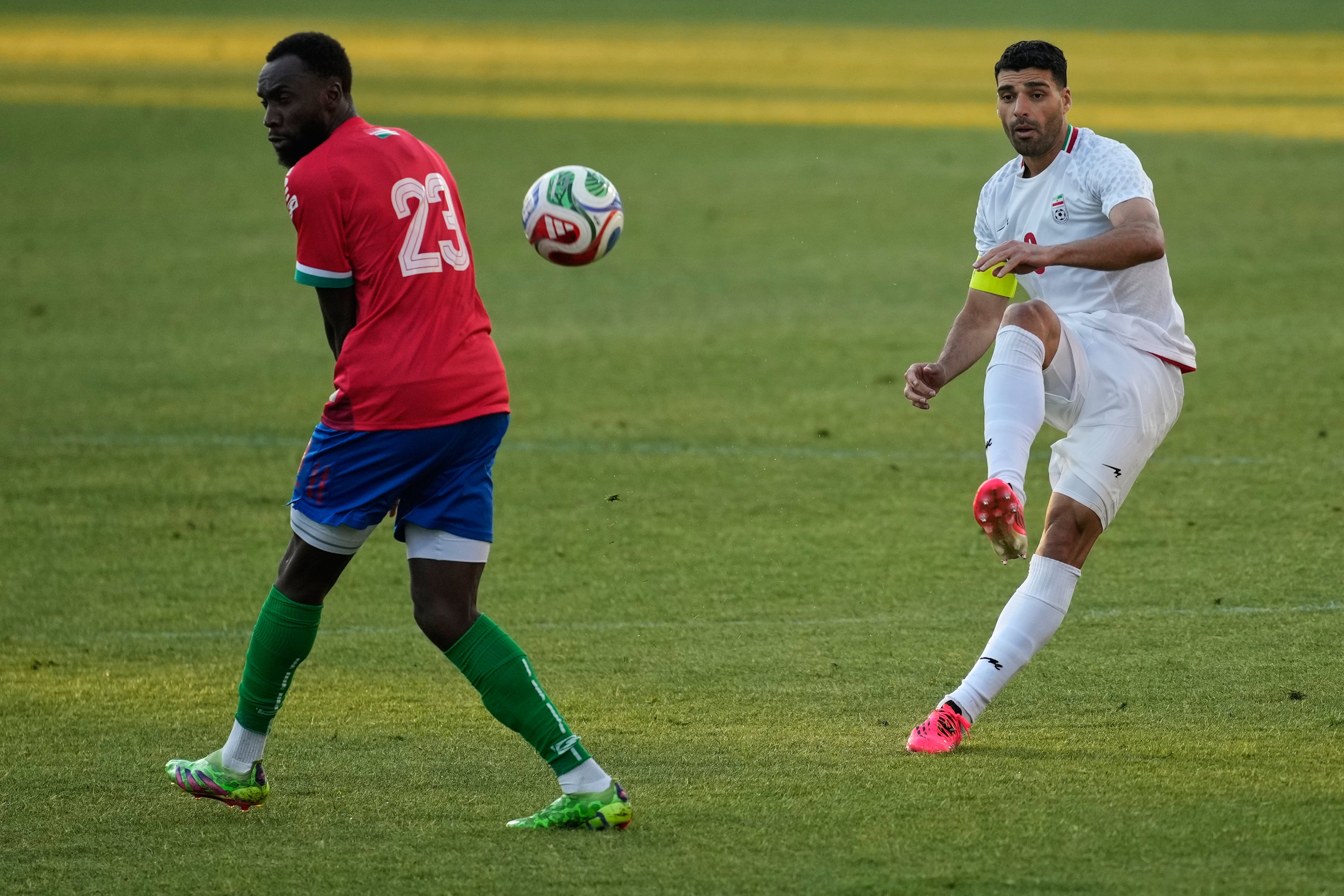 Olympiacos star Mehdi Taremi will lead the line for Iran at the World Cup