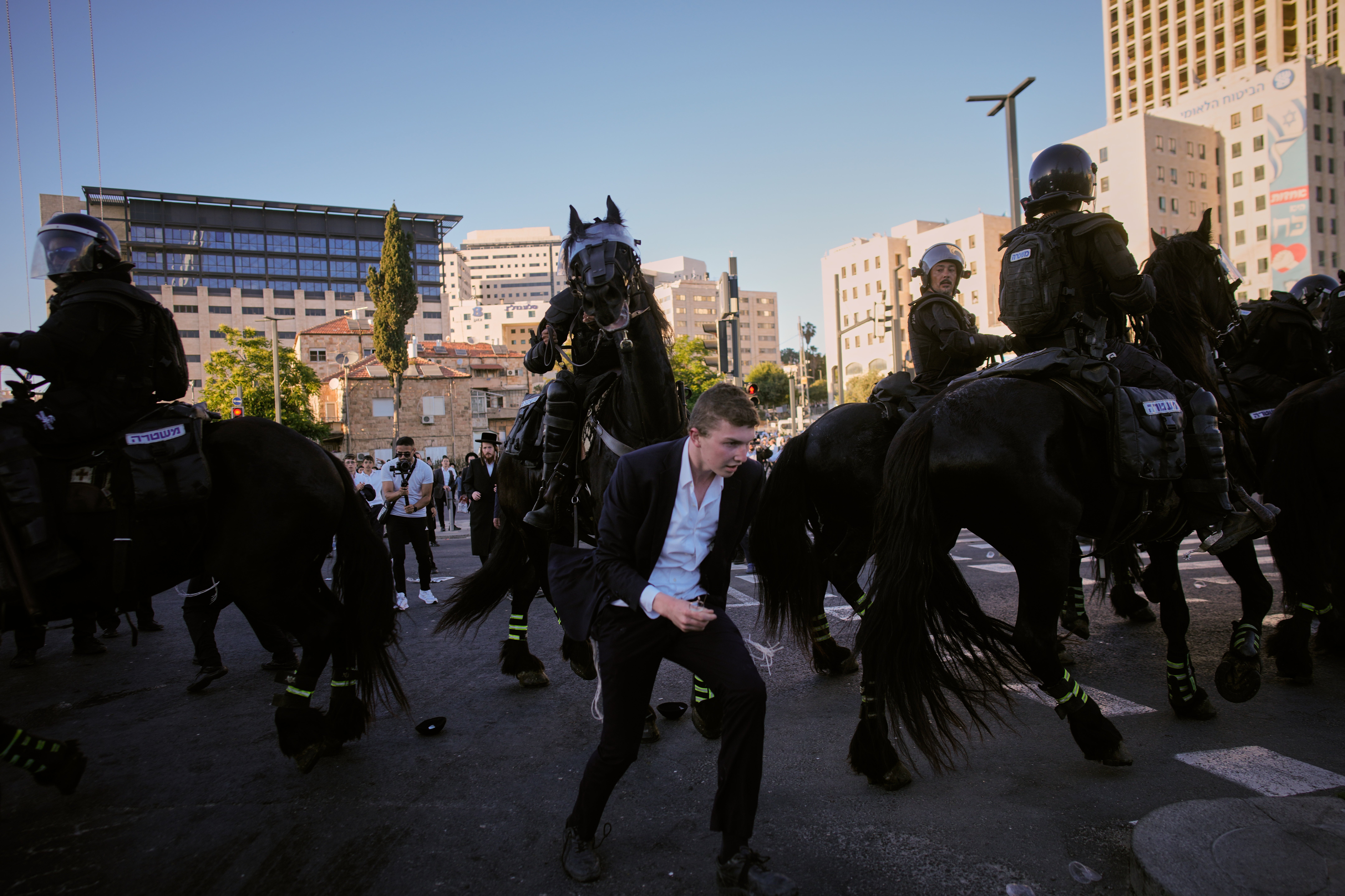 ISRAEL-ULTRAORTODOXOS-PROTESTAS