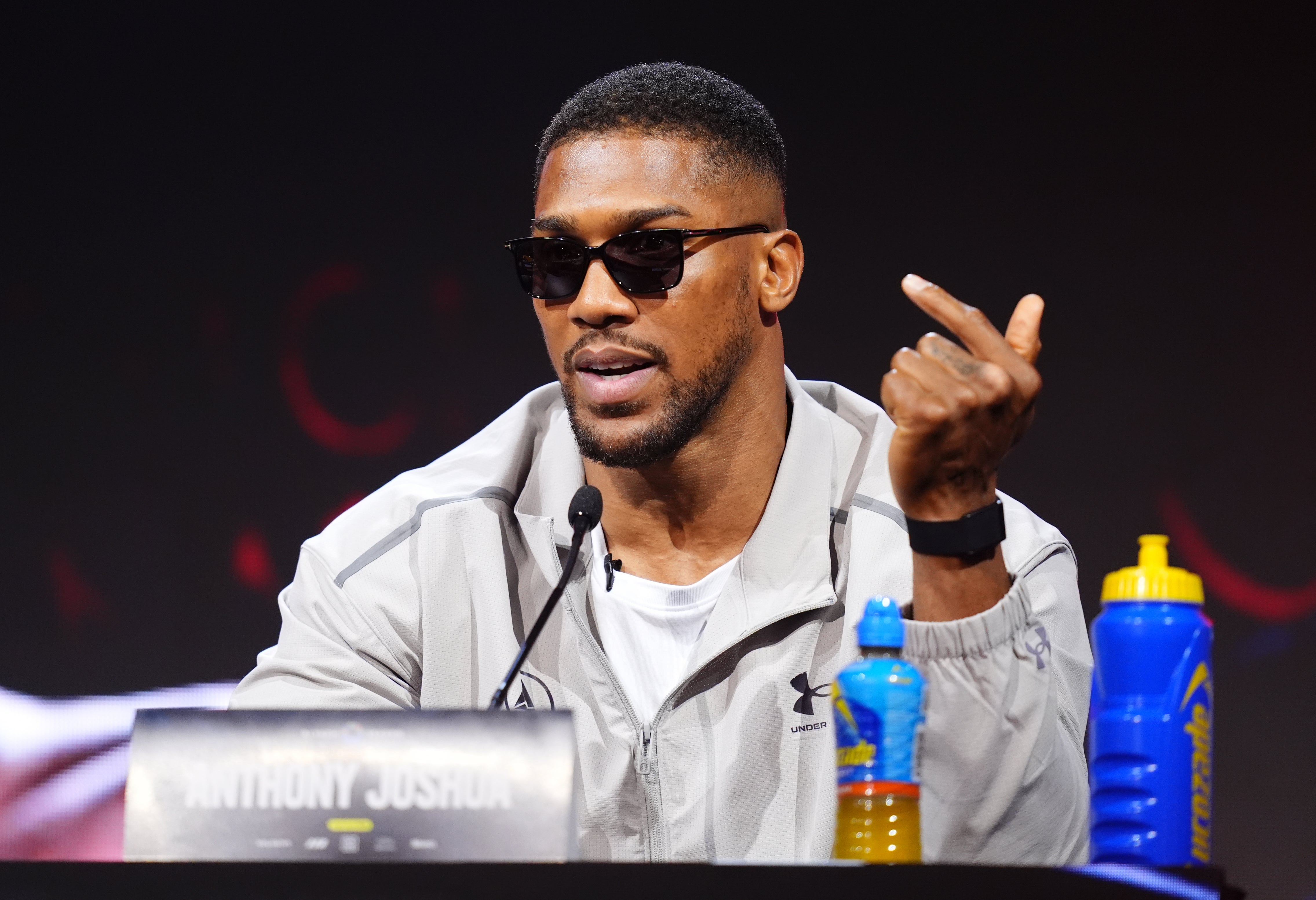 Joshua hopes to face British rival Tyson Fury at the end of the year (John Walton/PA)