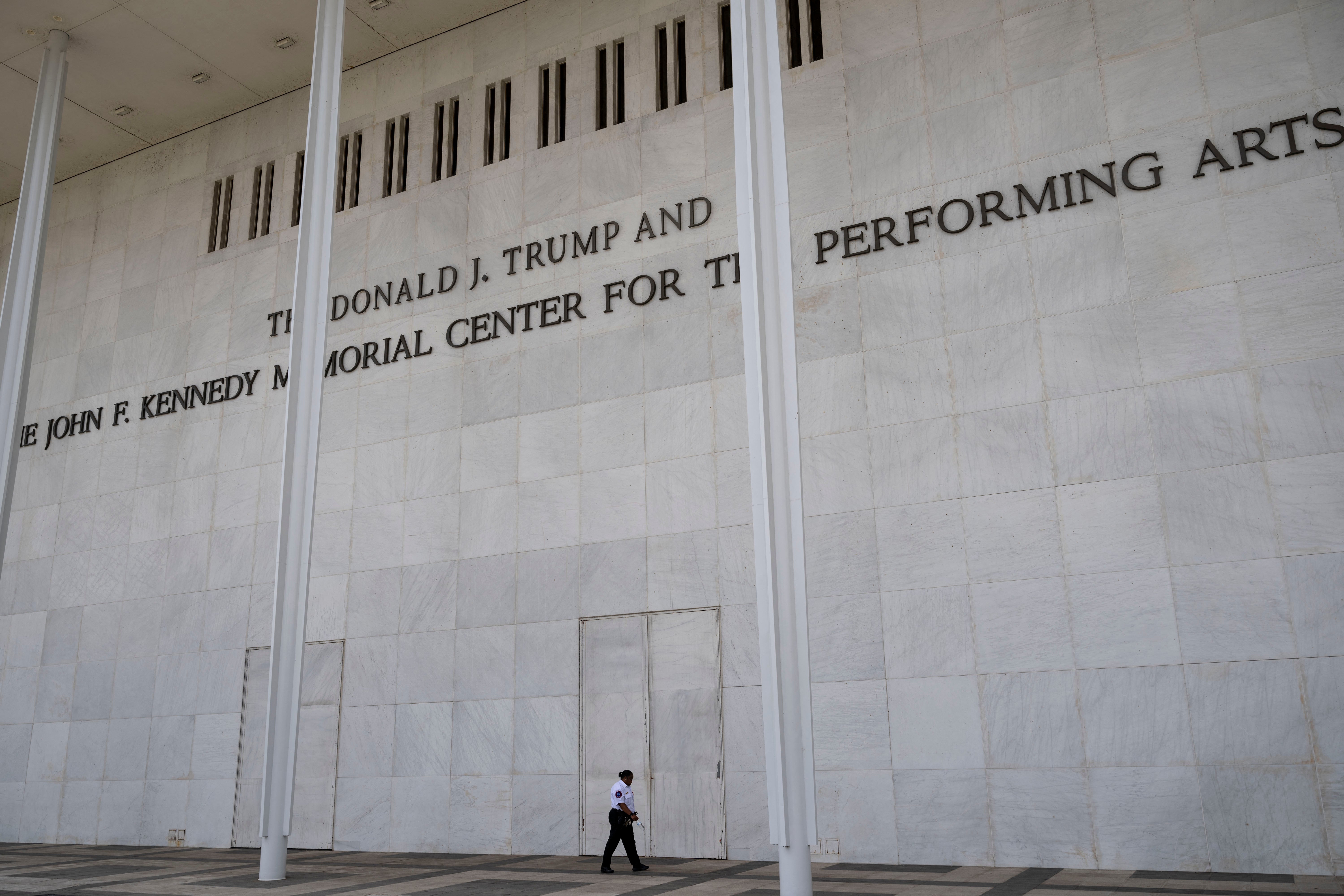Trump’s name has been added to several buildings during his second term, probably most notably the John F. Kennedy Memorial Center for the Performing Arts in Washington, D.C.