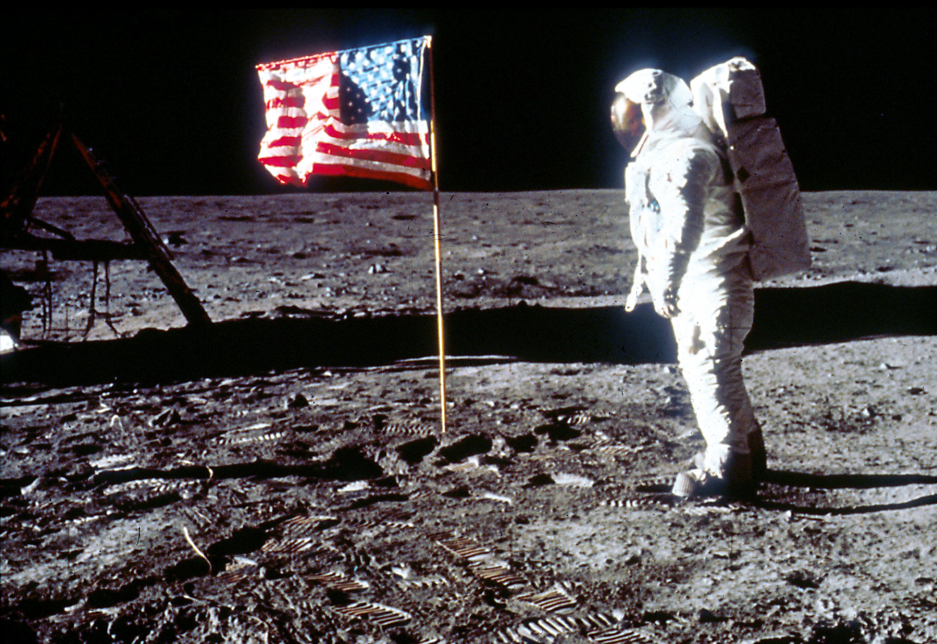 More Americans think the moon landing was fake than those who believe it’s OK for President Donald Trump to slap his name on federal buildings, according to a recent poll