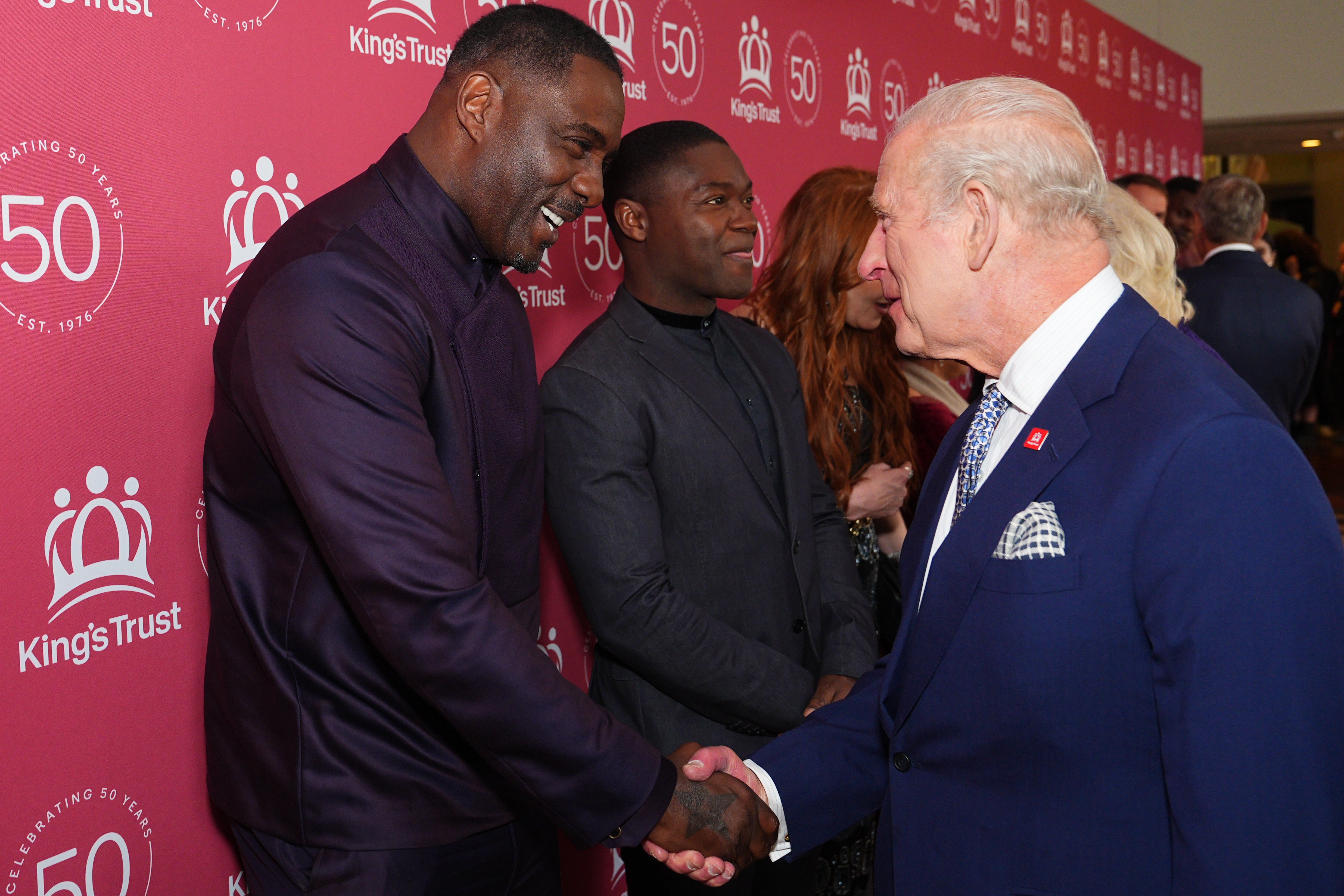 Luther star Sir Idris was awarded a knighthood in the New Year Honours for services to young people