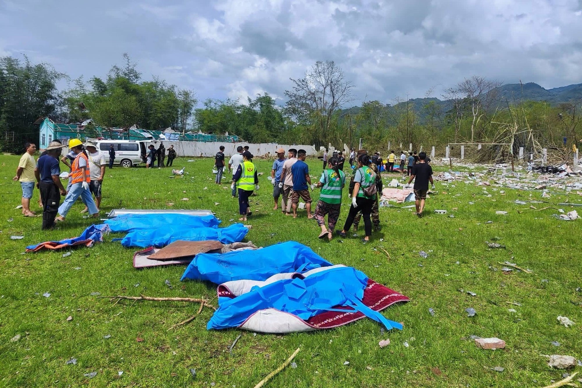 Myanmar Explosion