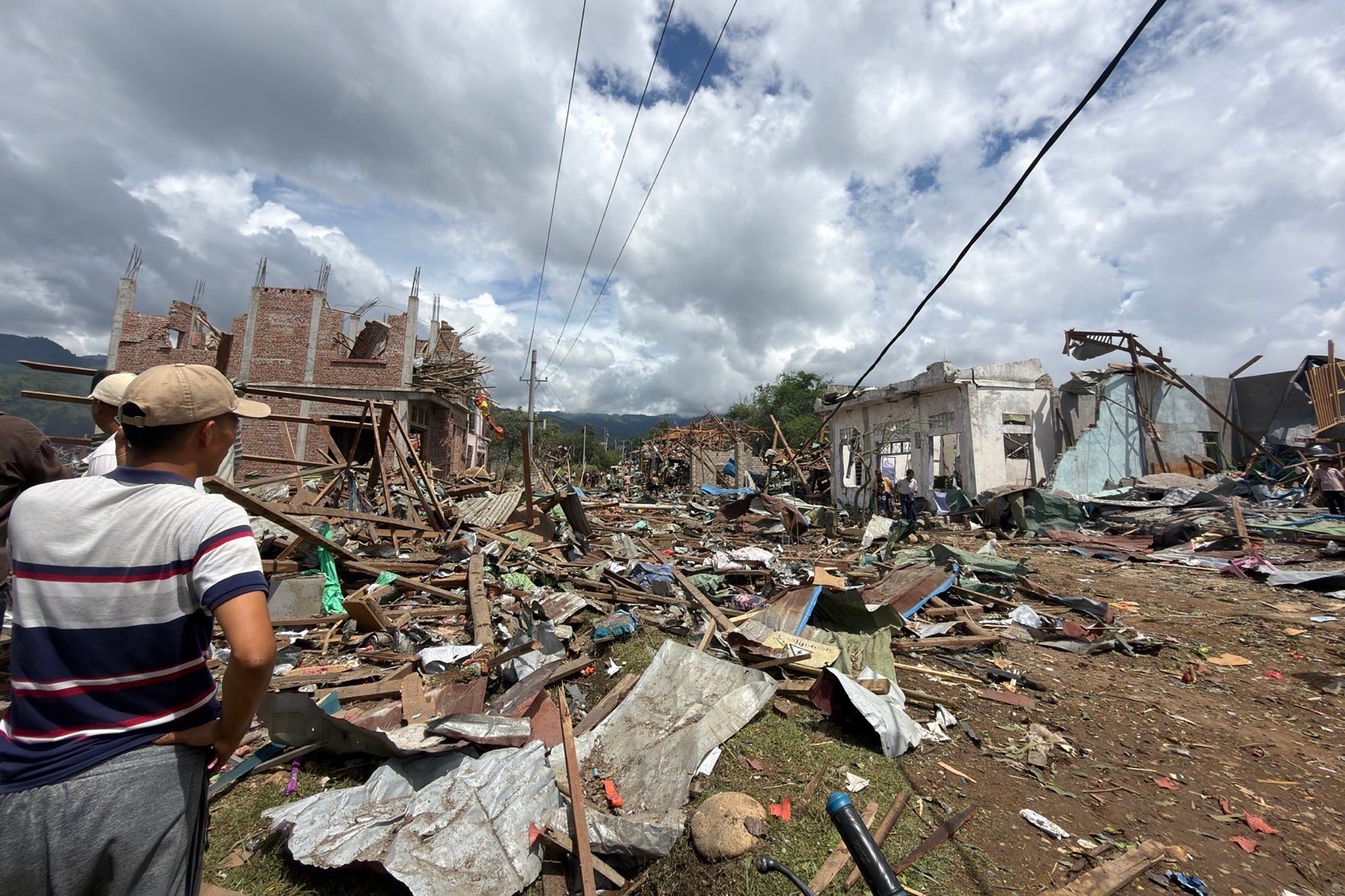 Myanmar Explosion