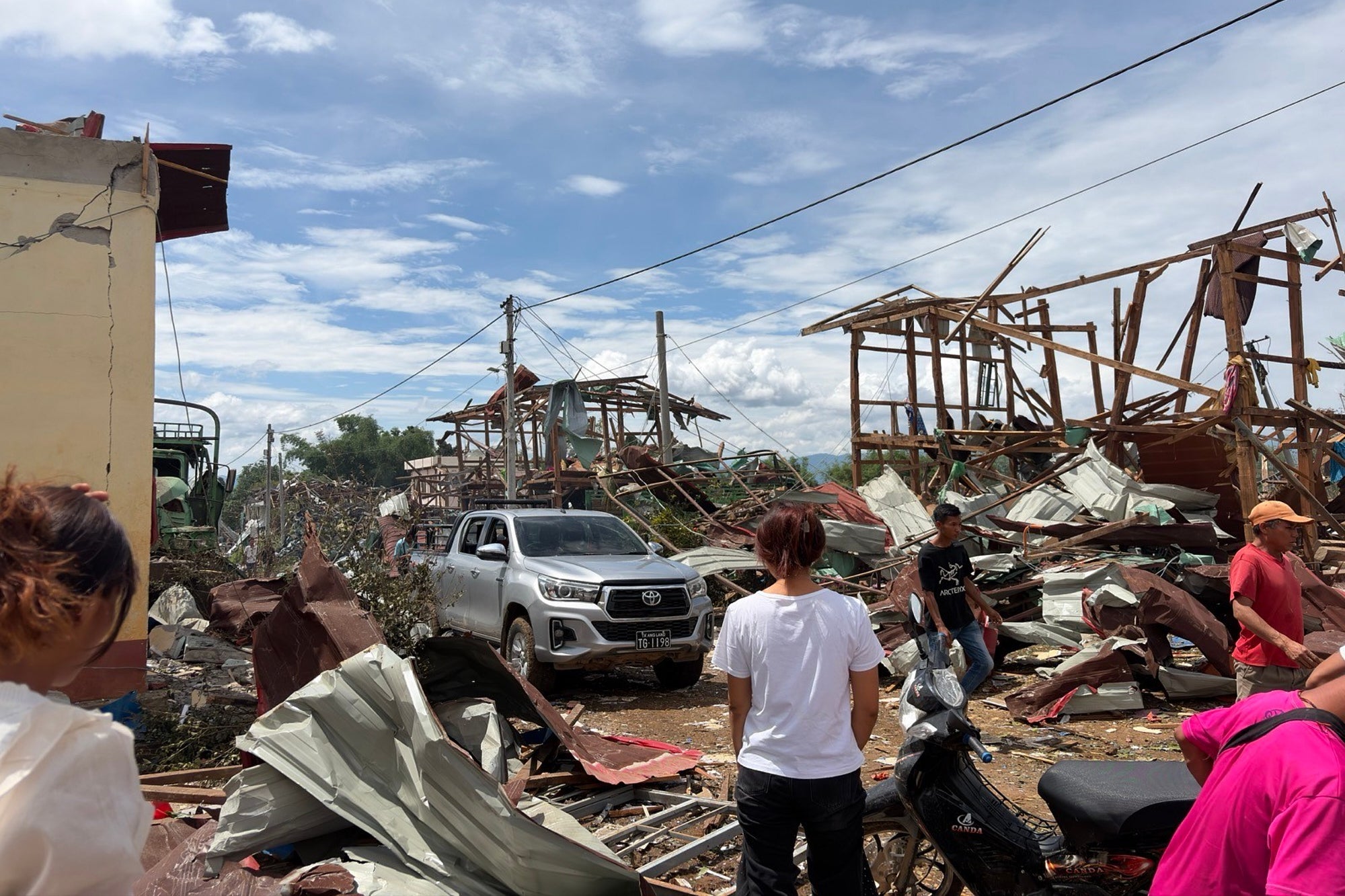Myanmar Explosion