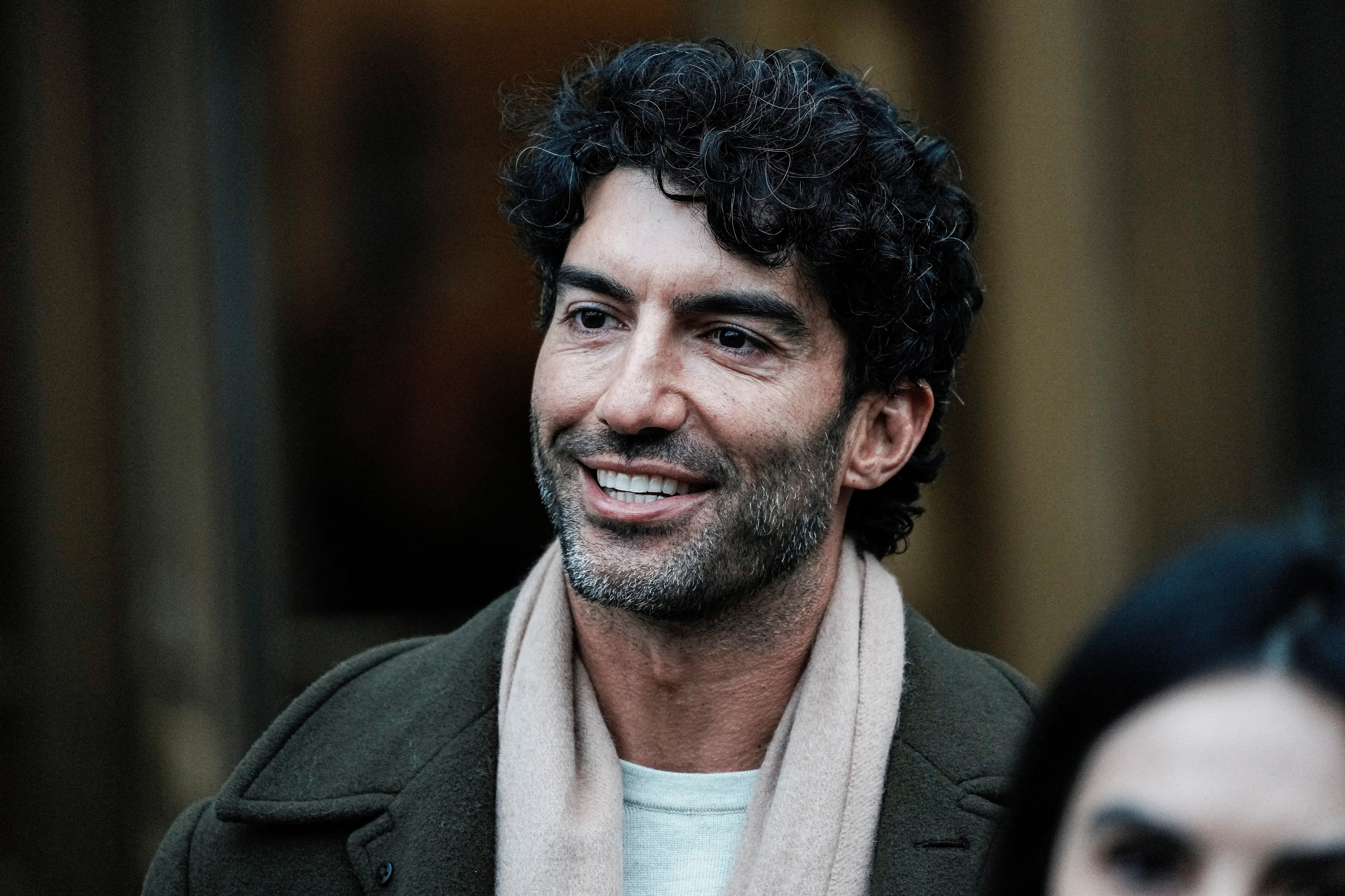 Actor Justin Baldoni leaves the courthouse after 'settlement conference' at the United States District Court in New York City, U.S., February 11, 2026