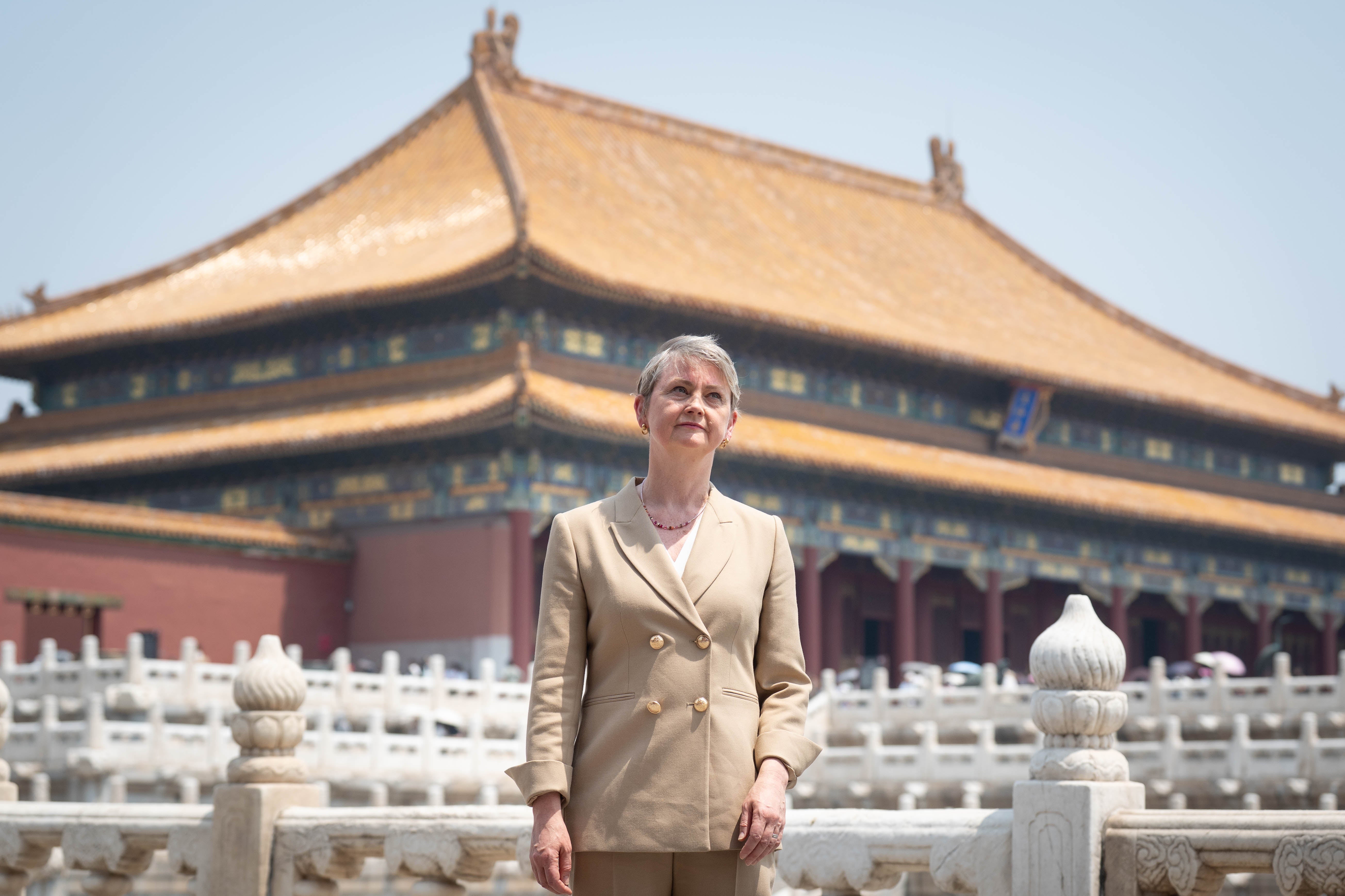 Ms Cooper dodged a question about the Prime Minister’s leadership abilities (Stefan Rousseau/PA) (PA Wire)