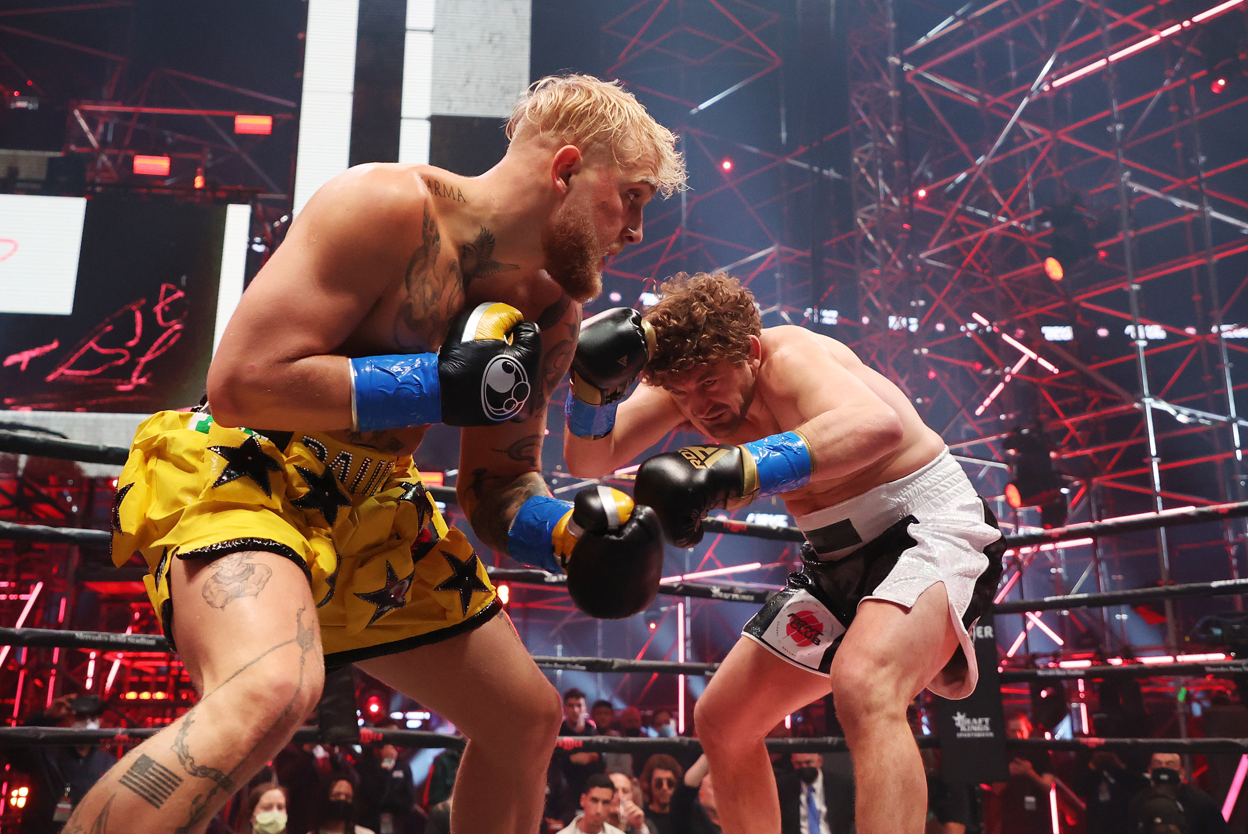 Askren’s last competitive outing was a boxing-match loss to Jake Paul in 2021