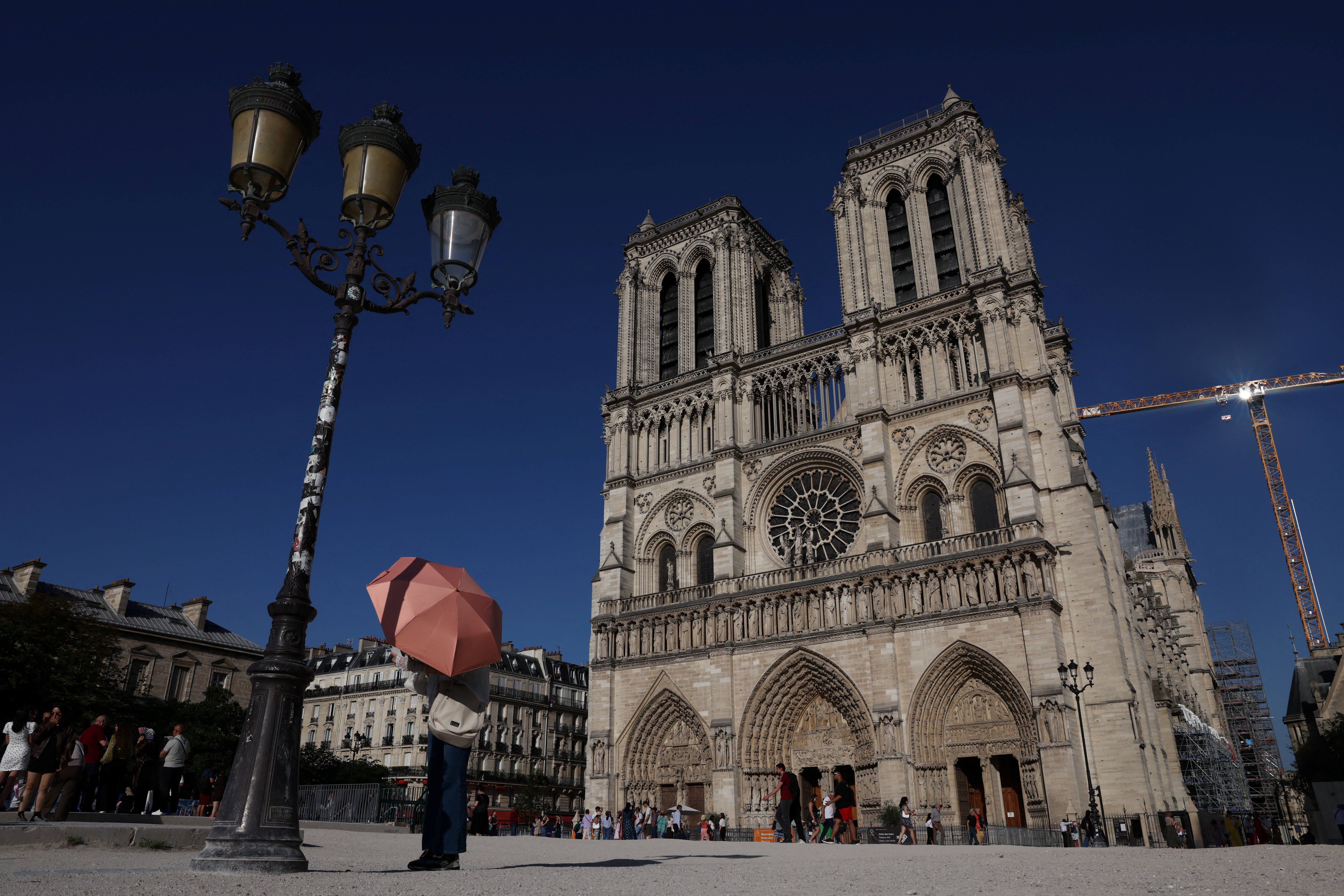 <p>Following the devastating blaze that saw Notre Dame’s spire collapse, the cathedral reopened in late 2024</p>