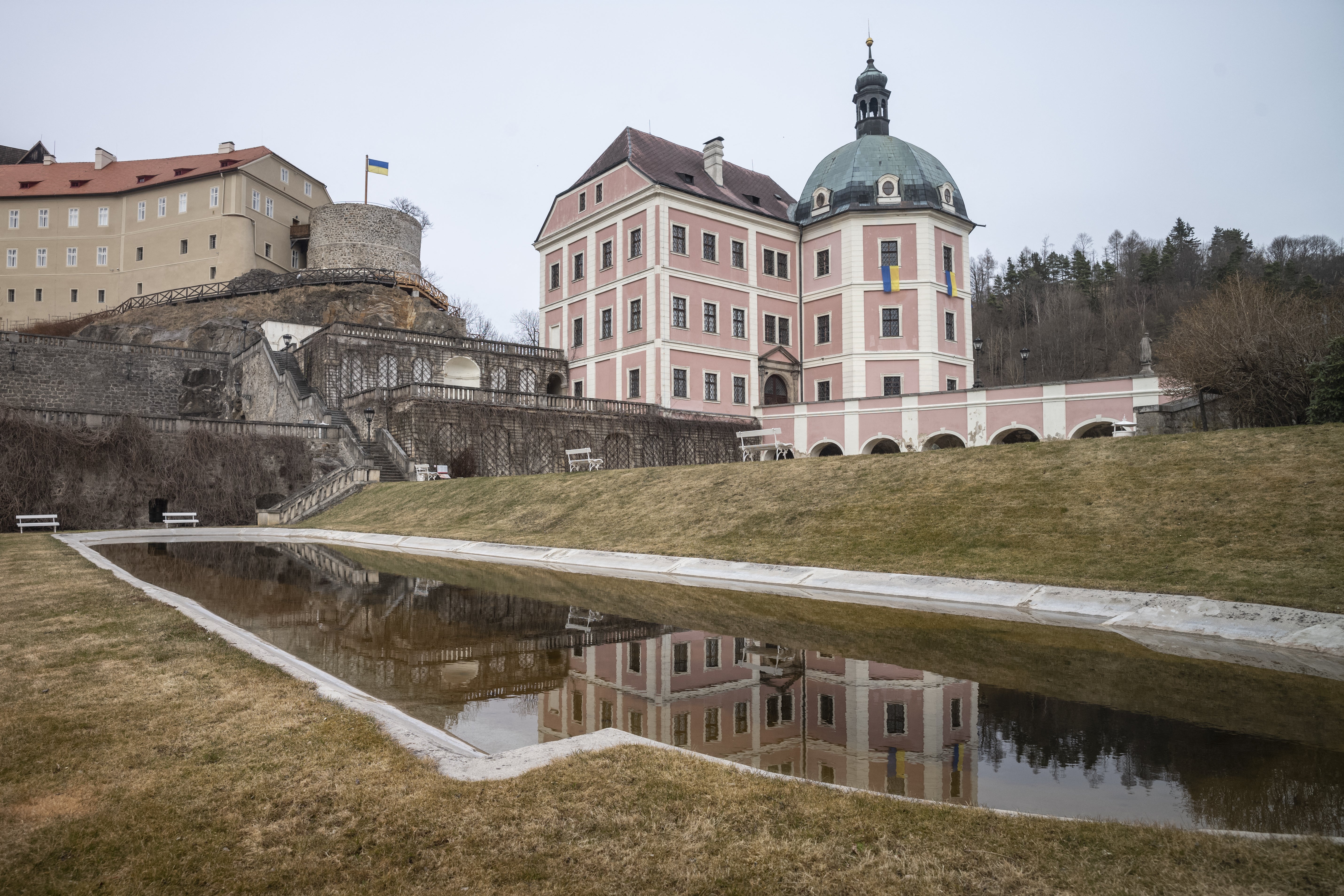 Becov Castle in the Czech Republic