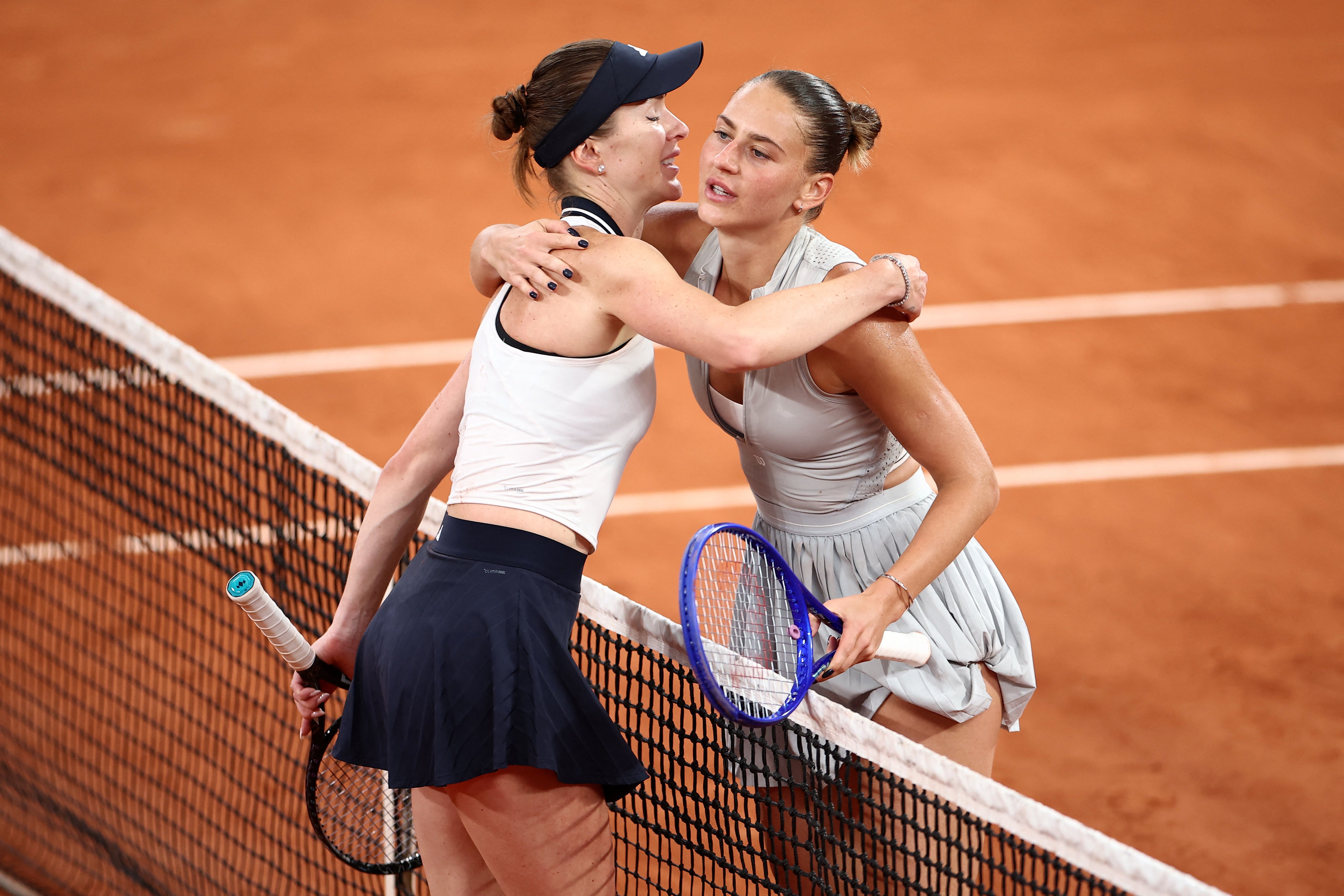 Kostyuk praised her idol Svitolina after beating her to reach the French Open semi-finals