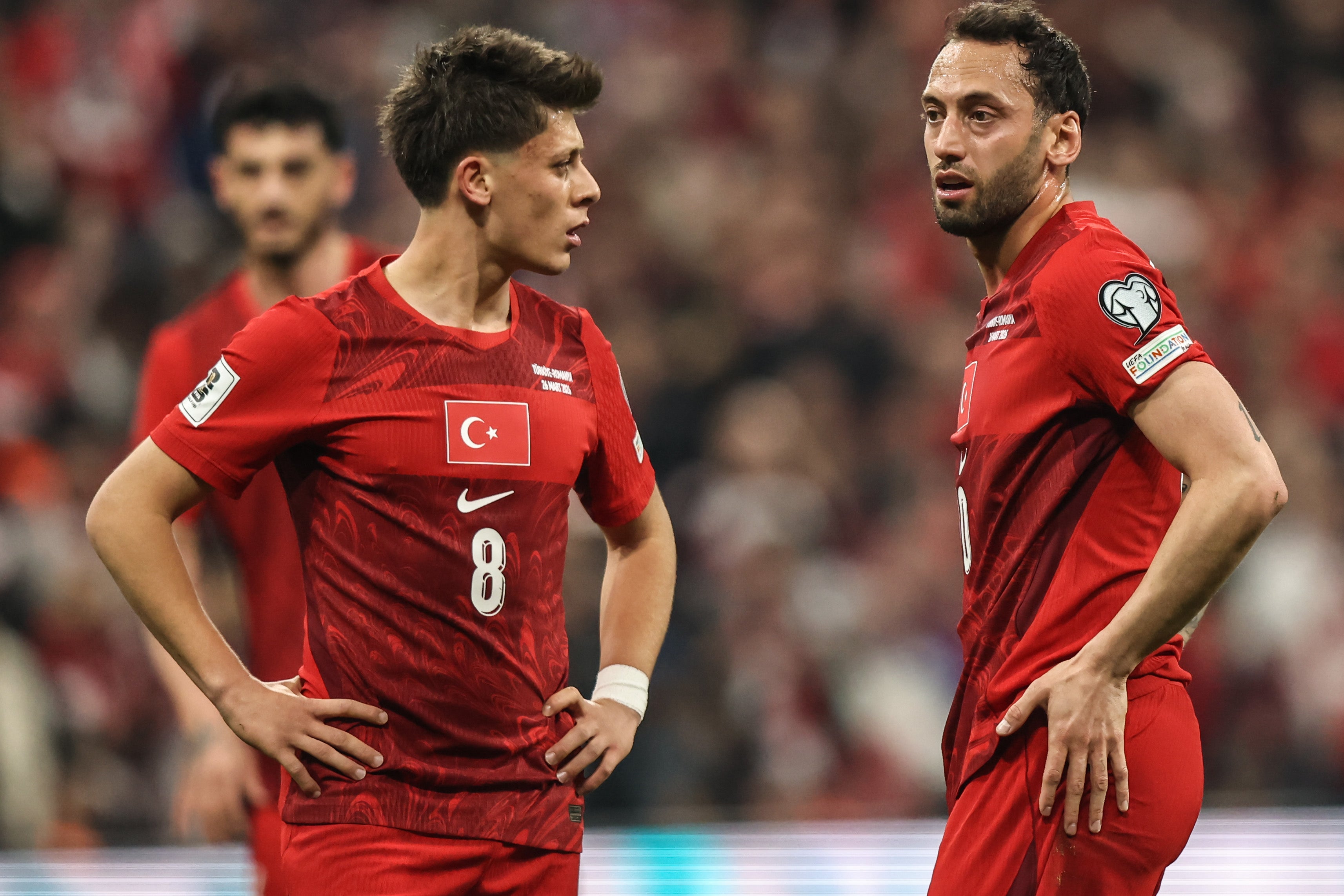 Arda Guler and Hakan Calhanoglu are two lynchpins for Turkey