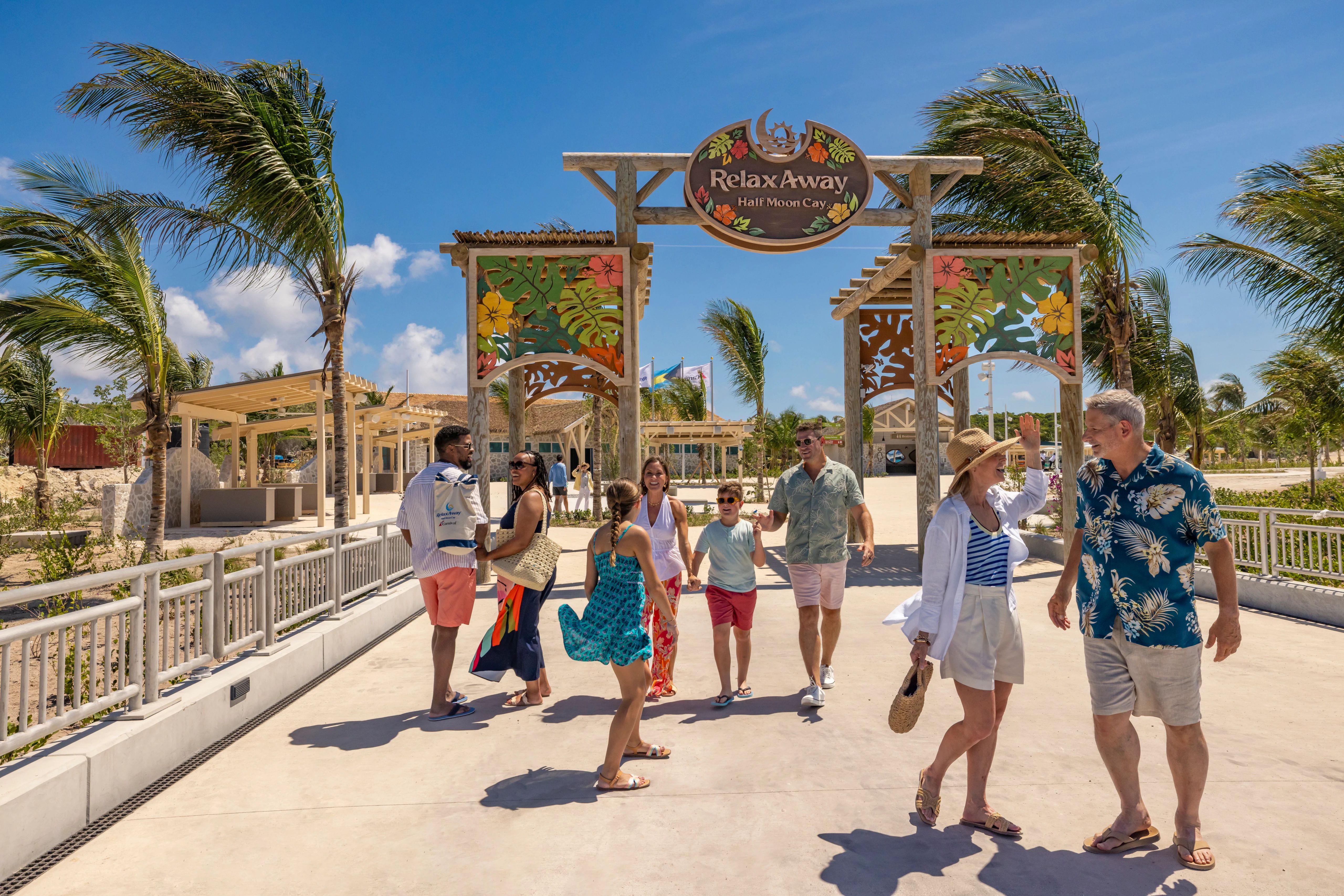 First look at Carnival Cruise Line’s refurbished private Caribbean island
