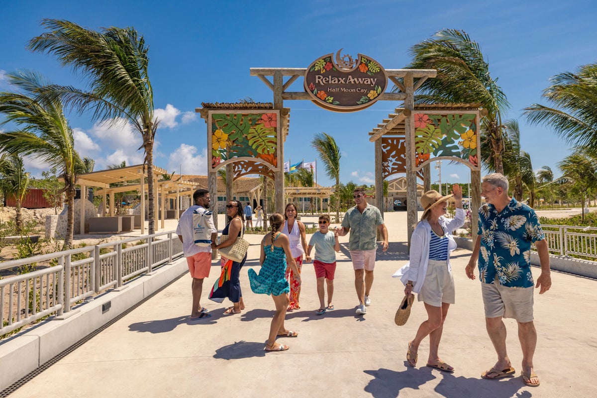 First look at Carnival Cruise Line’s refurbished private Caribbean island