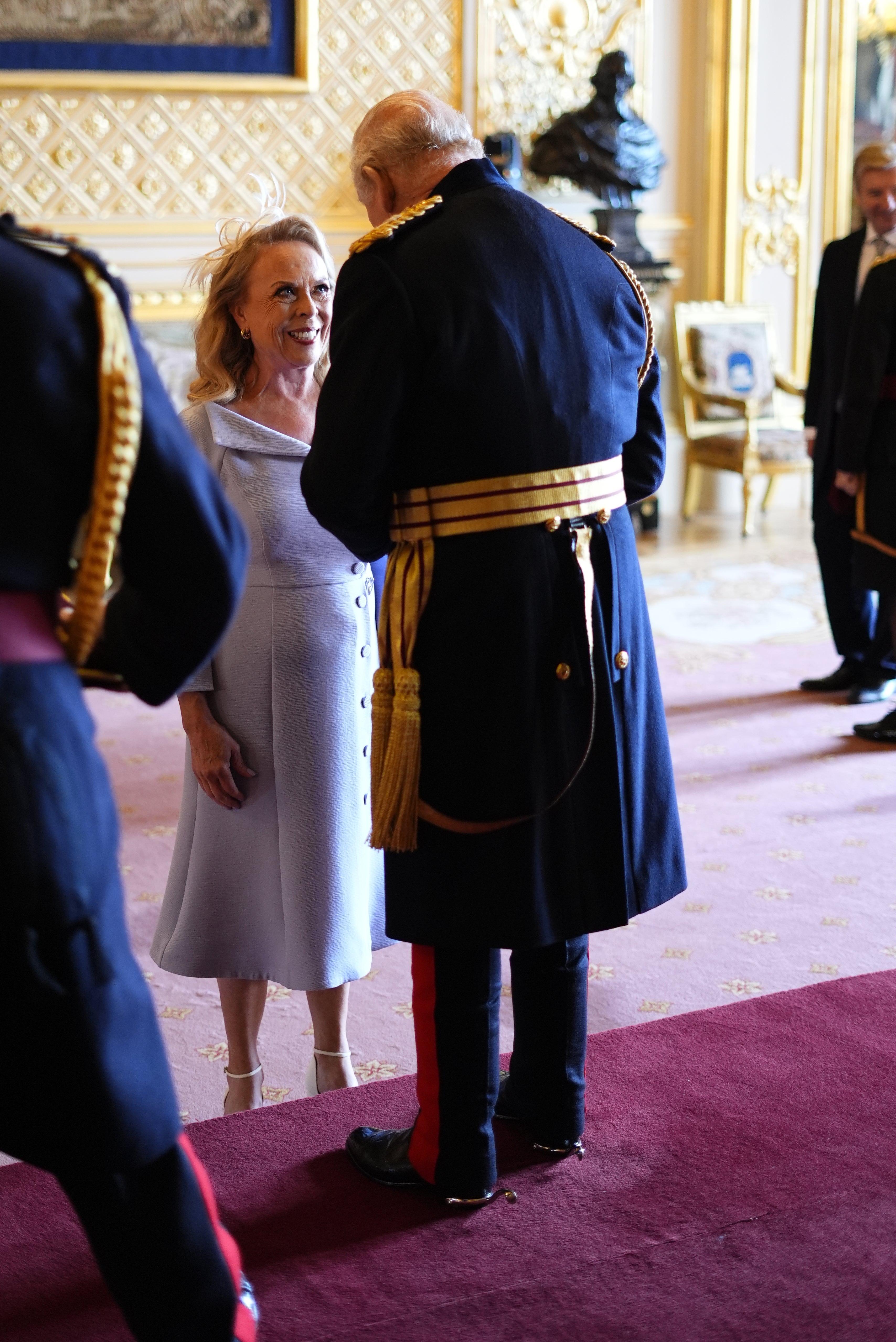 Dame Jayne spoke to the King (Jordan Pettitt/PA) (PA Wire)