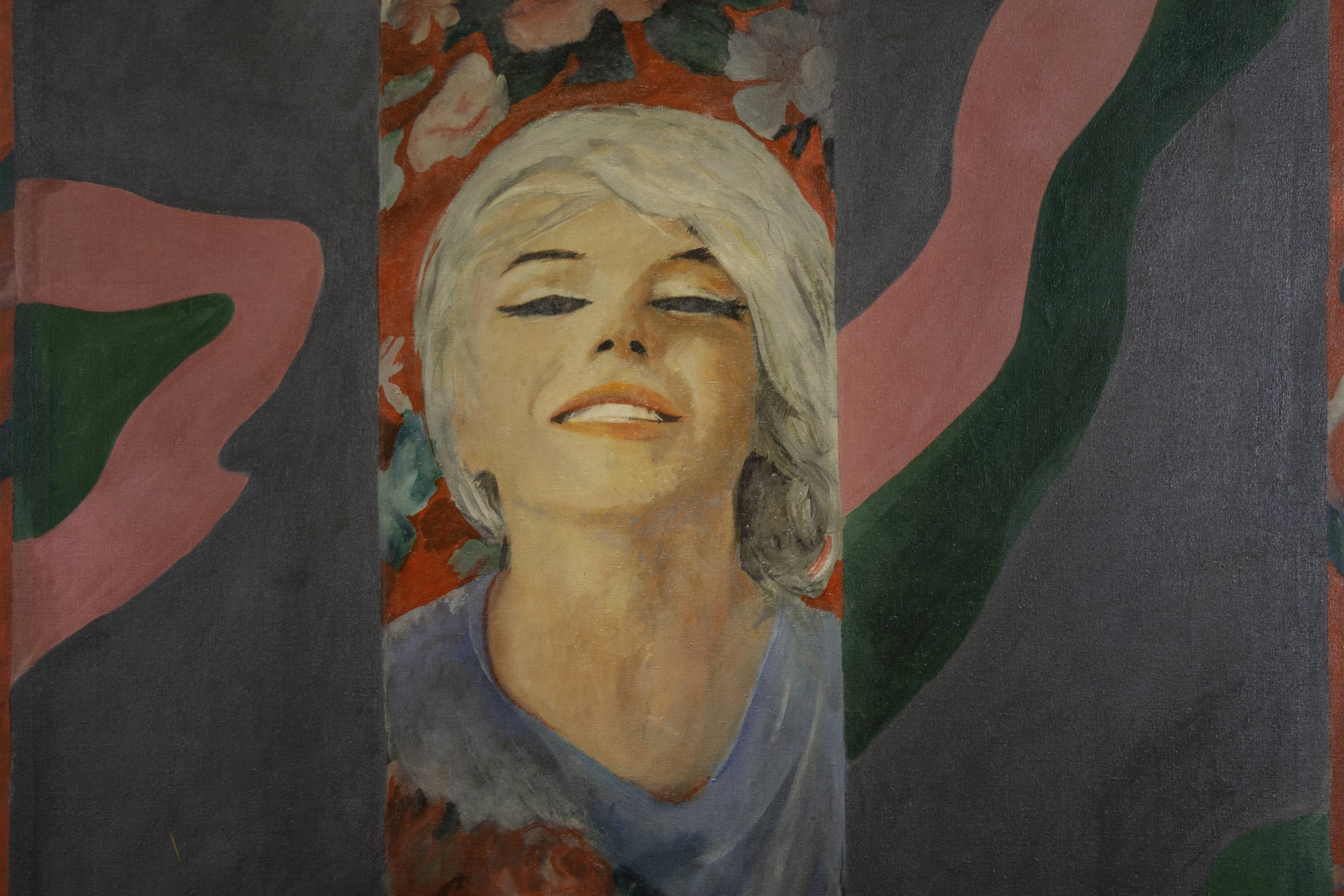 Pauline Boty’s ‘Colour Her Gone’ (1962) (Pauline Boty Estate/Reproduction by permission of Wolverhampton Art Gallery/Purchased with the assistance of the Art Fund and the Friends of Wolverhampton Arts and Heritage)