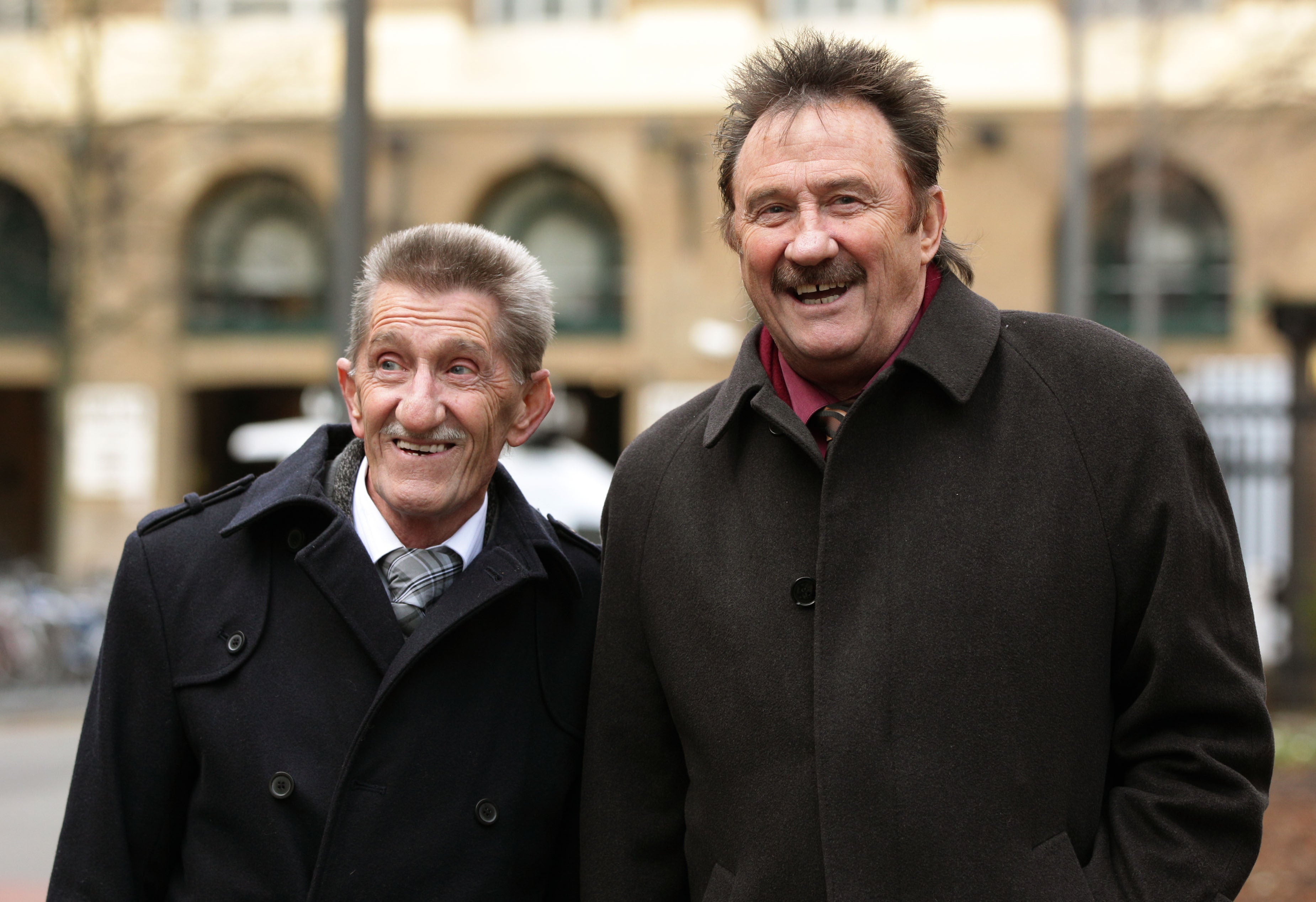 The Chuckle Brothers, Barry (left) and Paul Elliott (Yui Mok/PA)