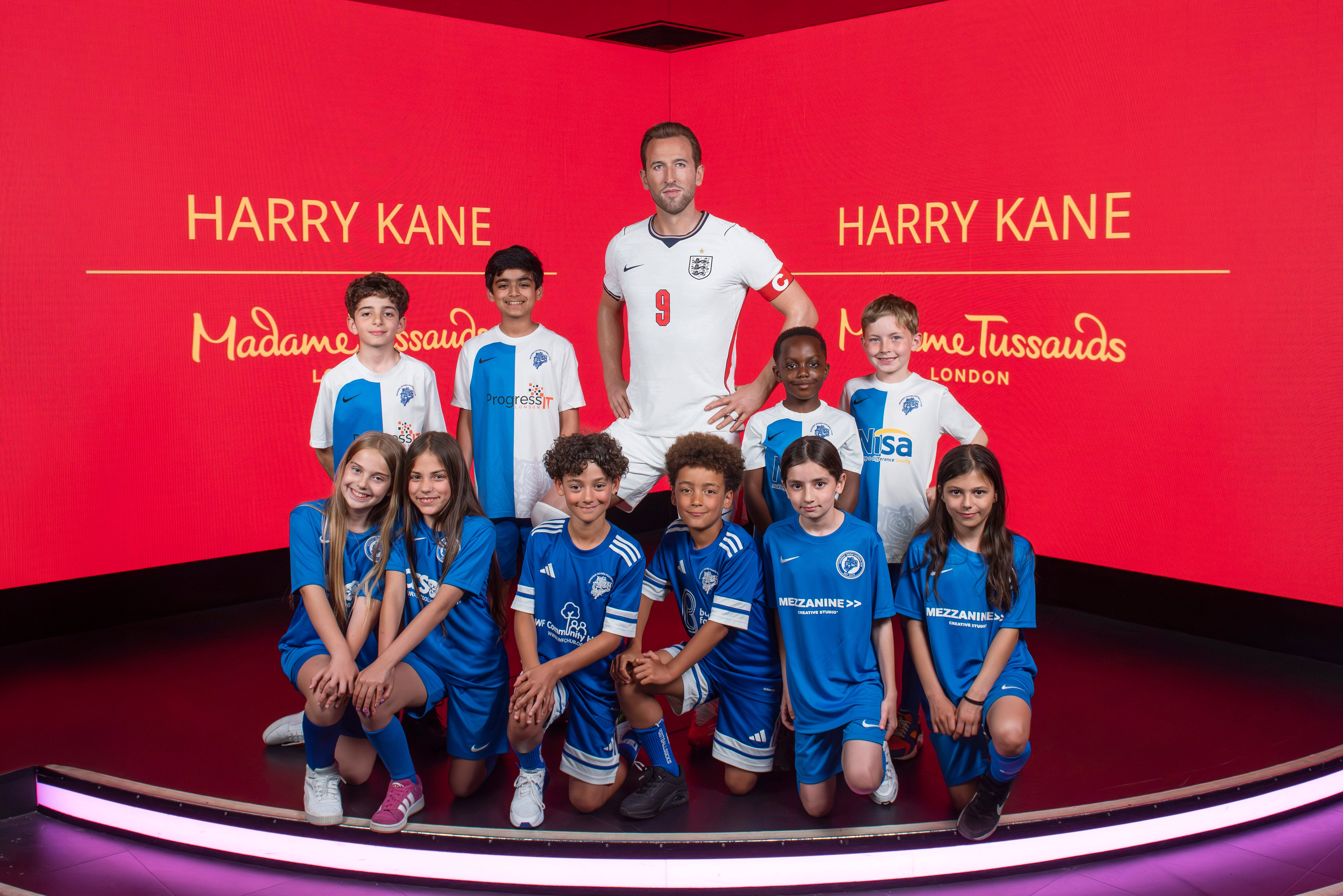 Kane hopes his waxwork will inspire the next generation