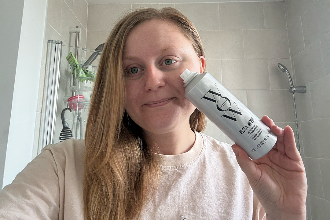 A few minutes after spritzing, my smooth, separated strands appear as clean as when I’ve freshly washed them (Lucy Smith/The Independent)