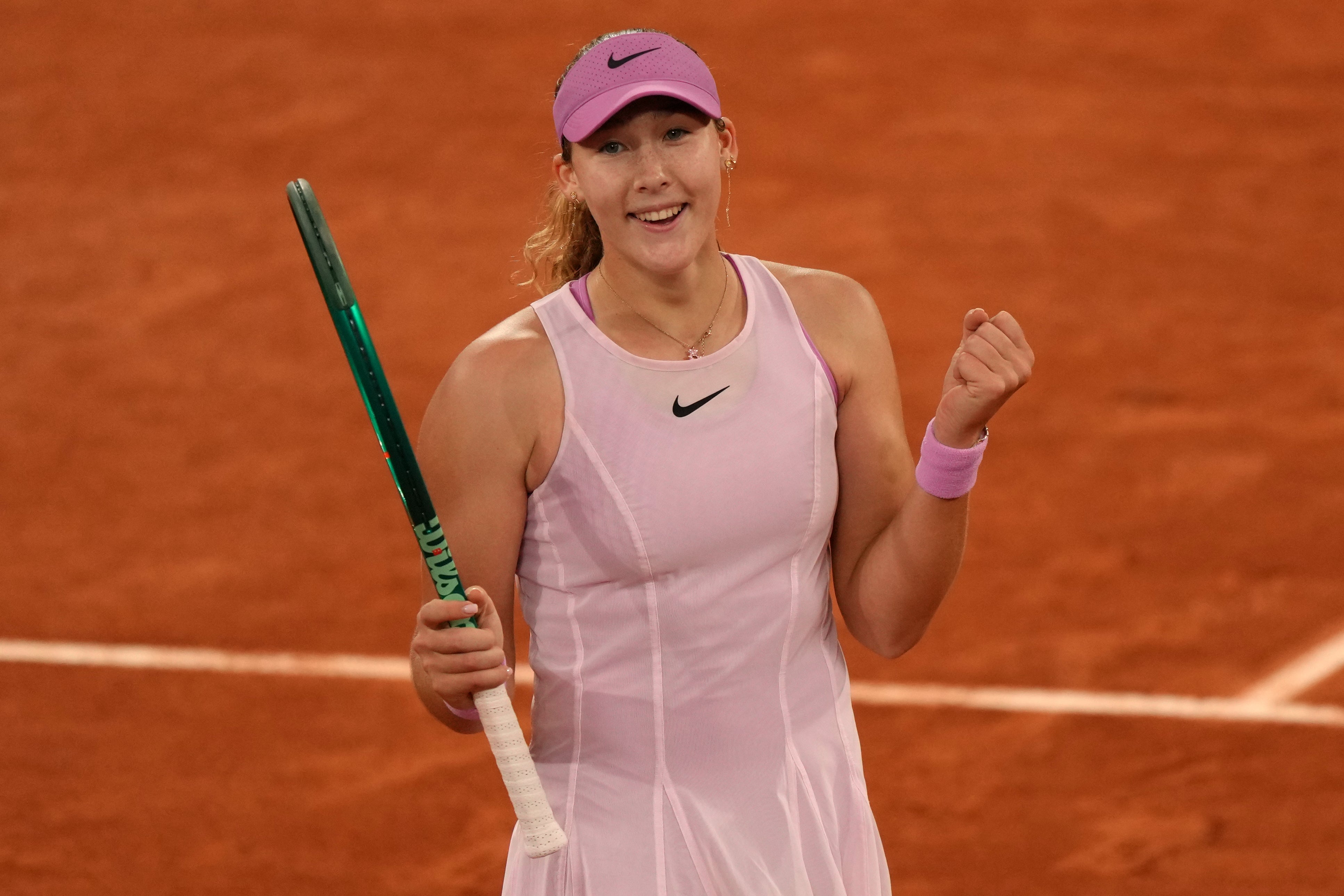 Kostyuk will face Russia's Mirra Andreeva in the semi-finals